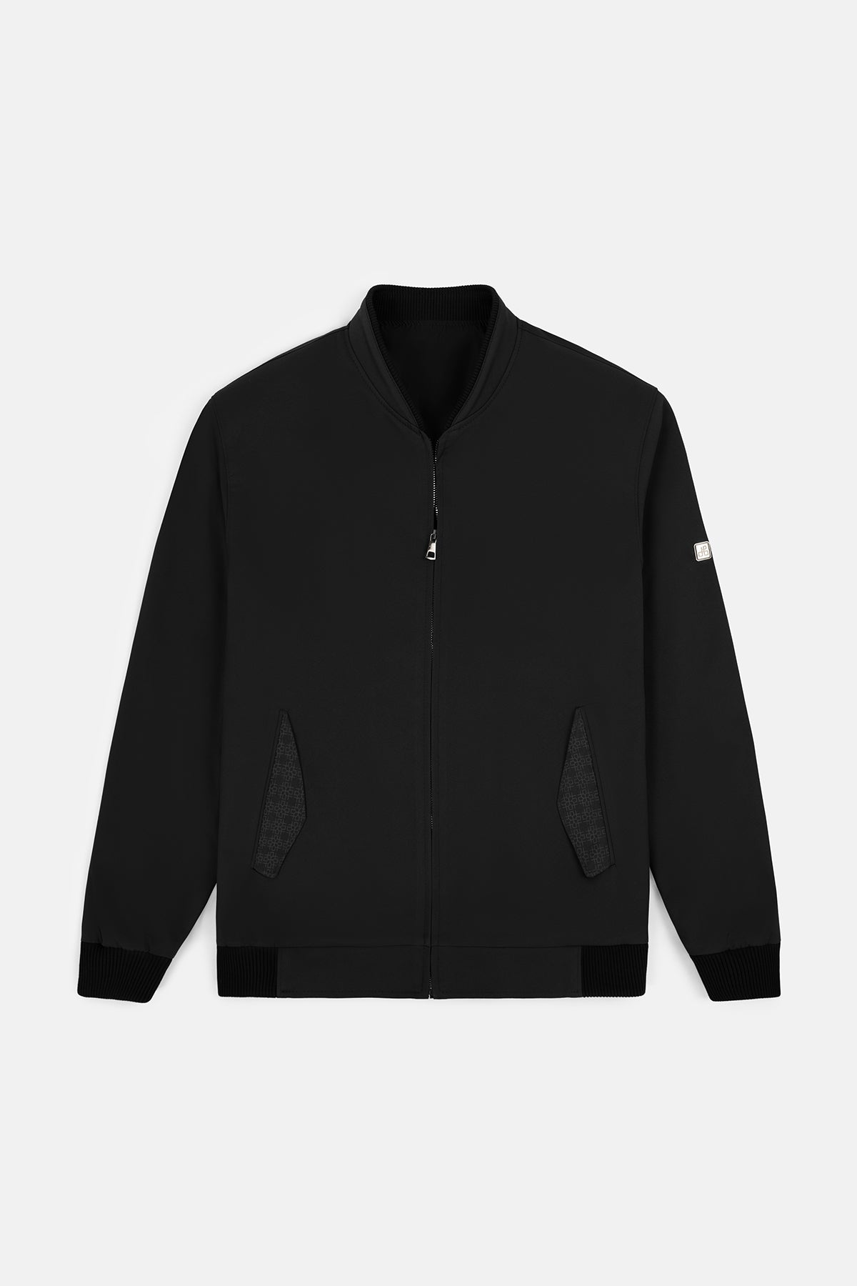 Bomber Black Jacket - 1