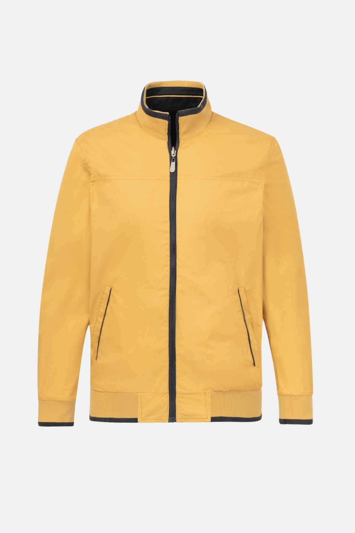 Yellow & Navy double-face  Jacket - 1