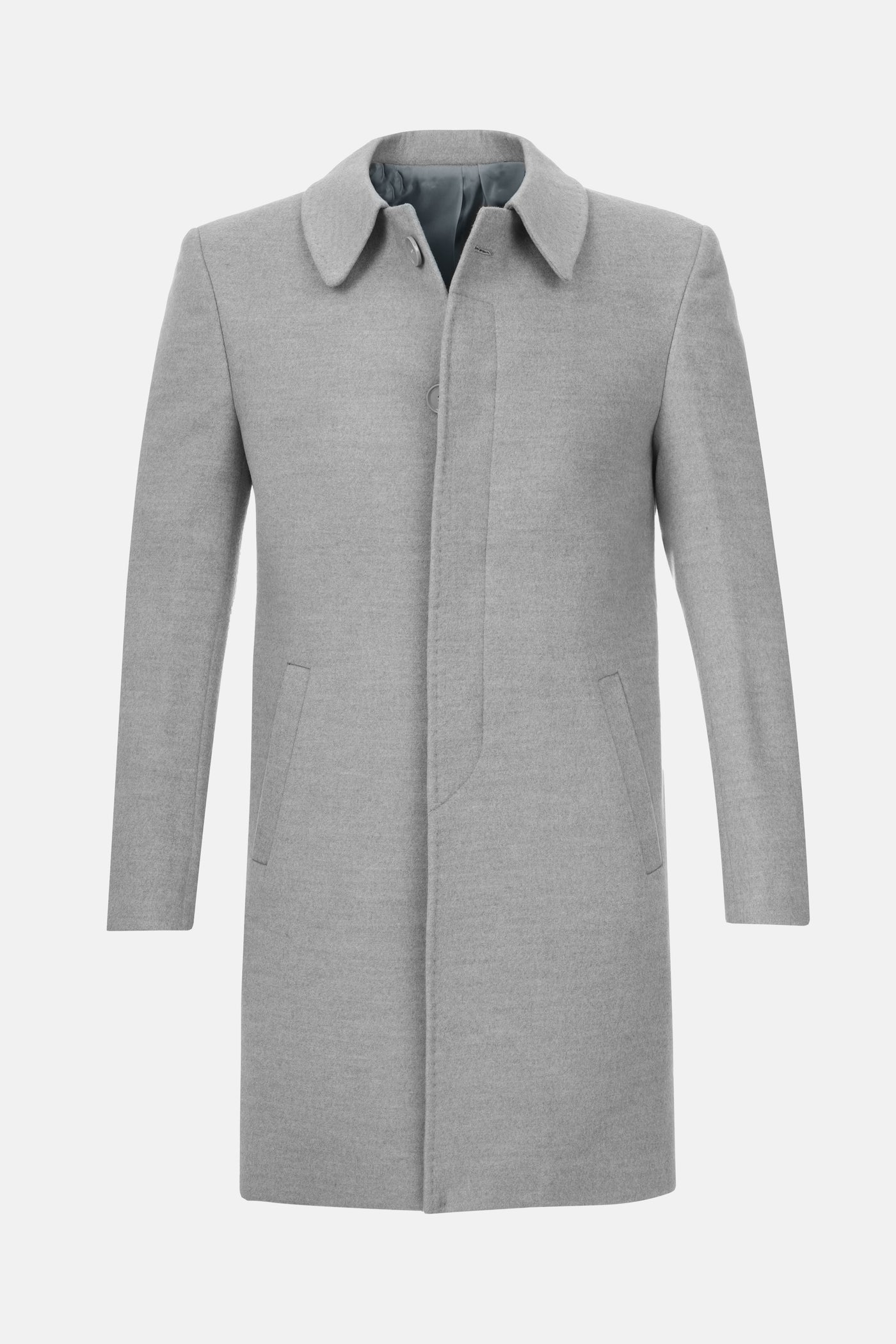 Mac Basic Long Light Gray Coat