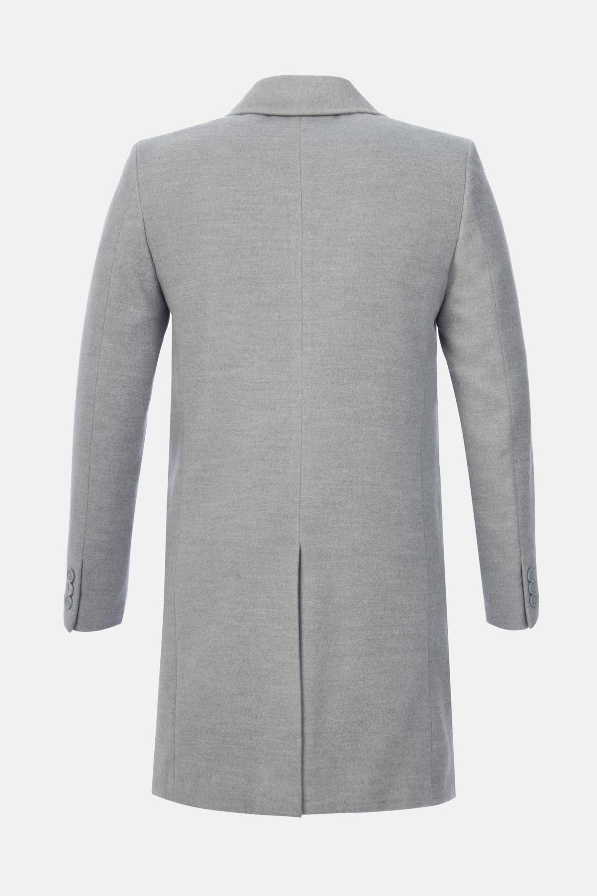 Mac Basic Long Light Gray Coat