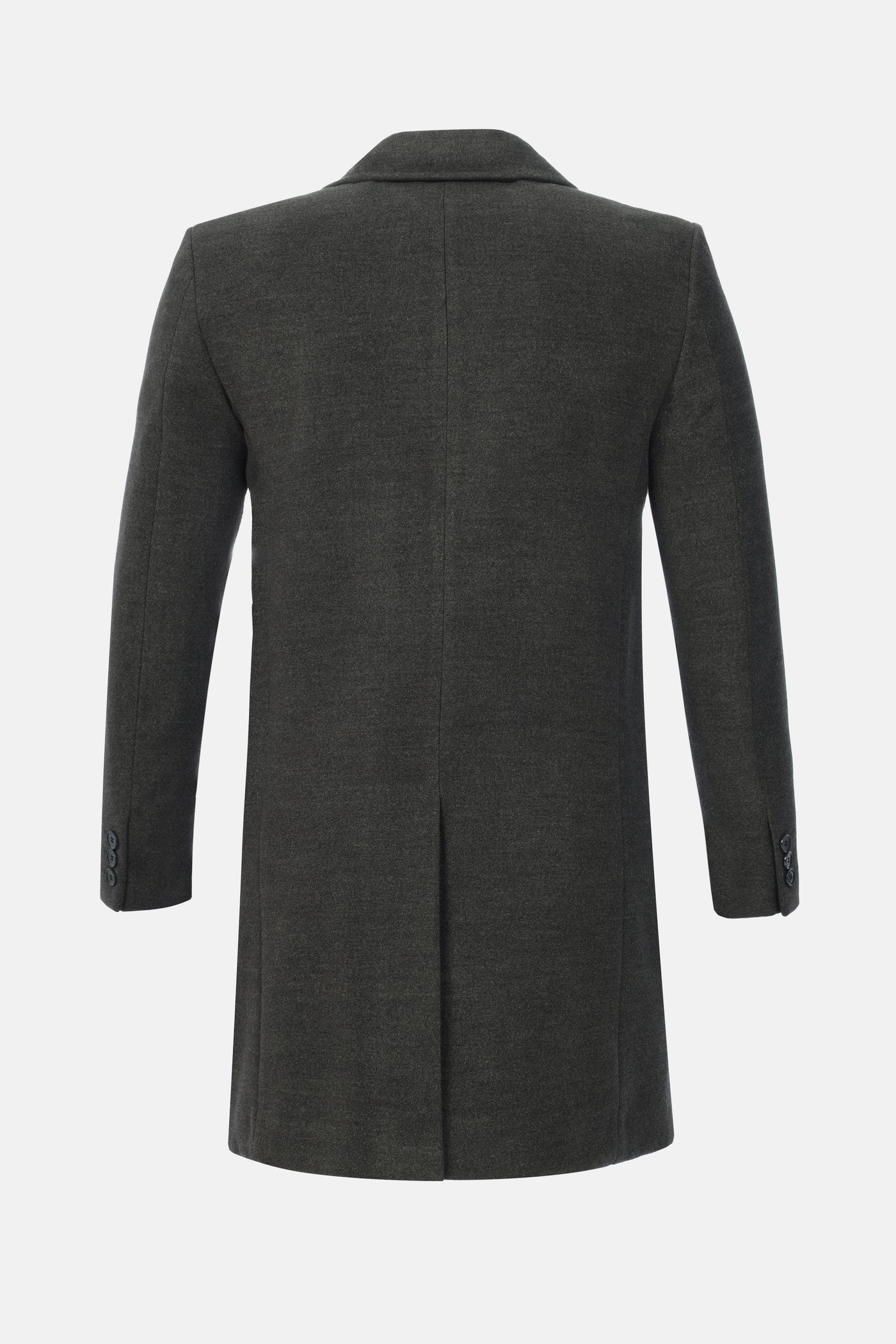 Mac Basic Long Dark Gray Coat
