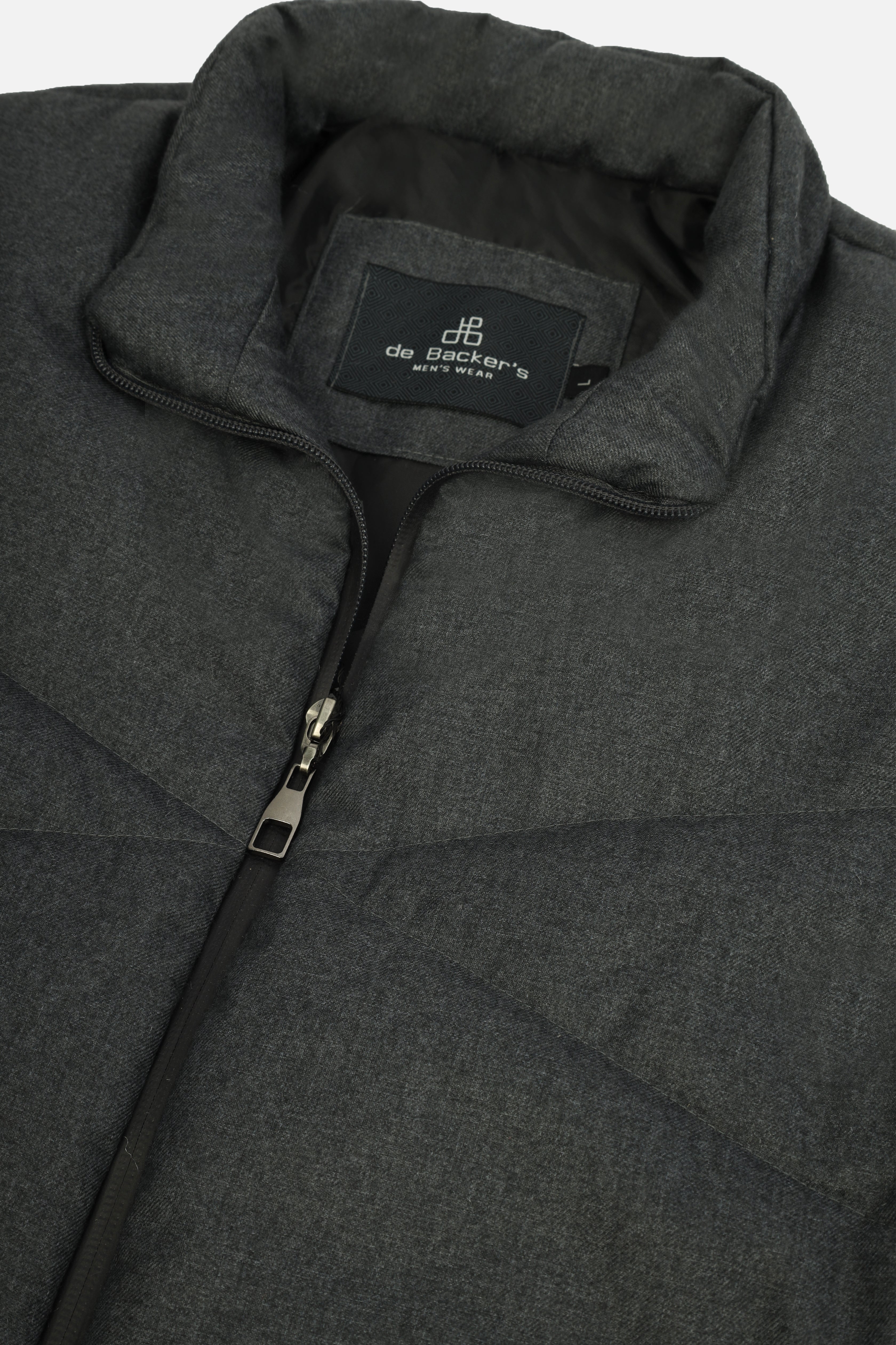 Waterproof Dark Gray Vest Sweater