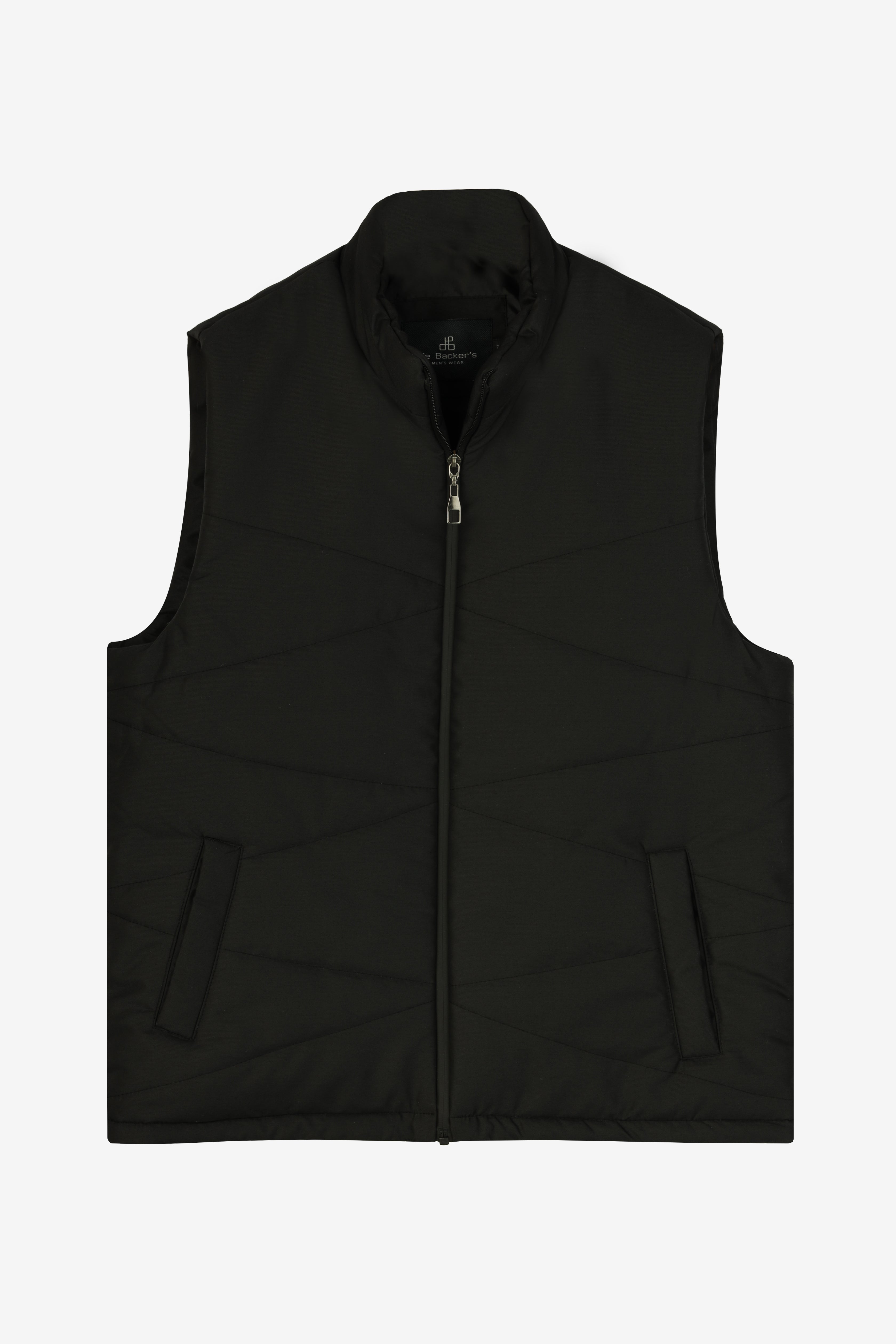 Waterproof Black Vest Sweater