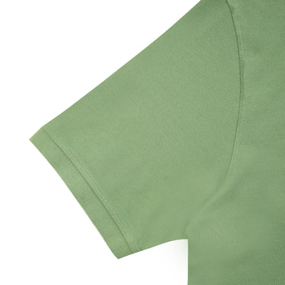 Pique Olivine Cotton Polo