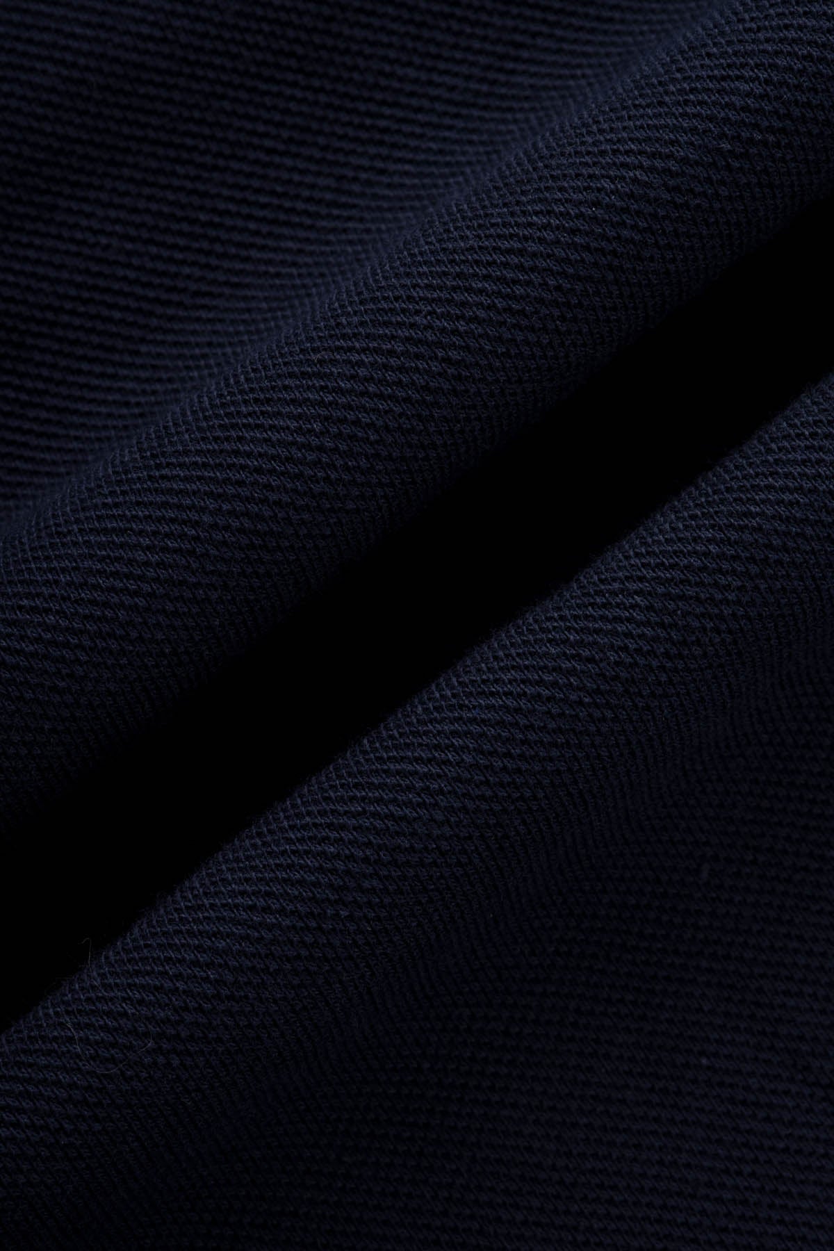 Pique Solid Dark Navy Cotton Polo