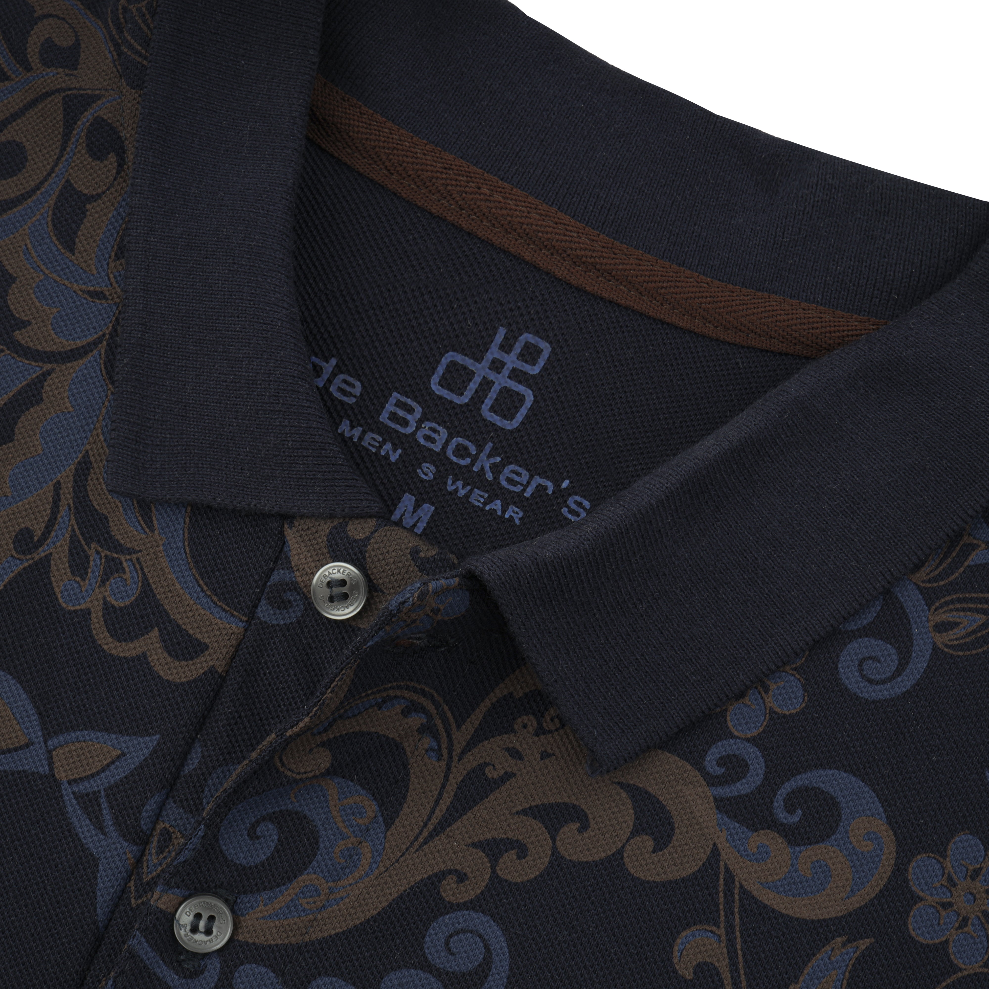 Navy Pique Polo Shirt