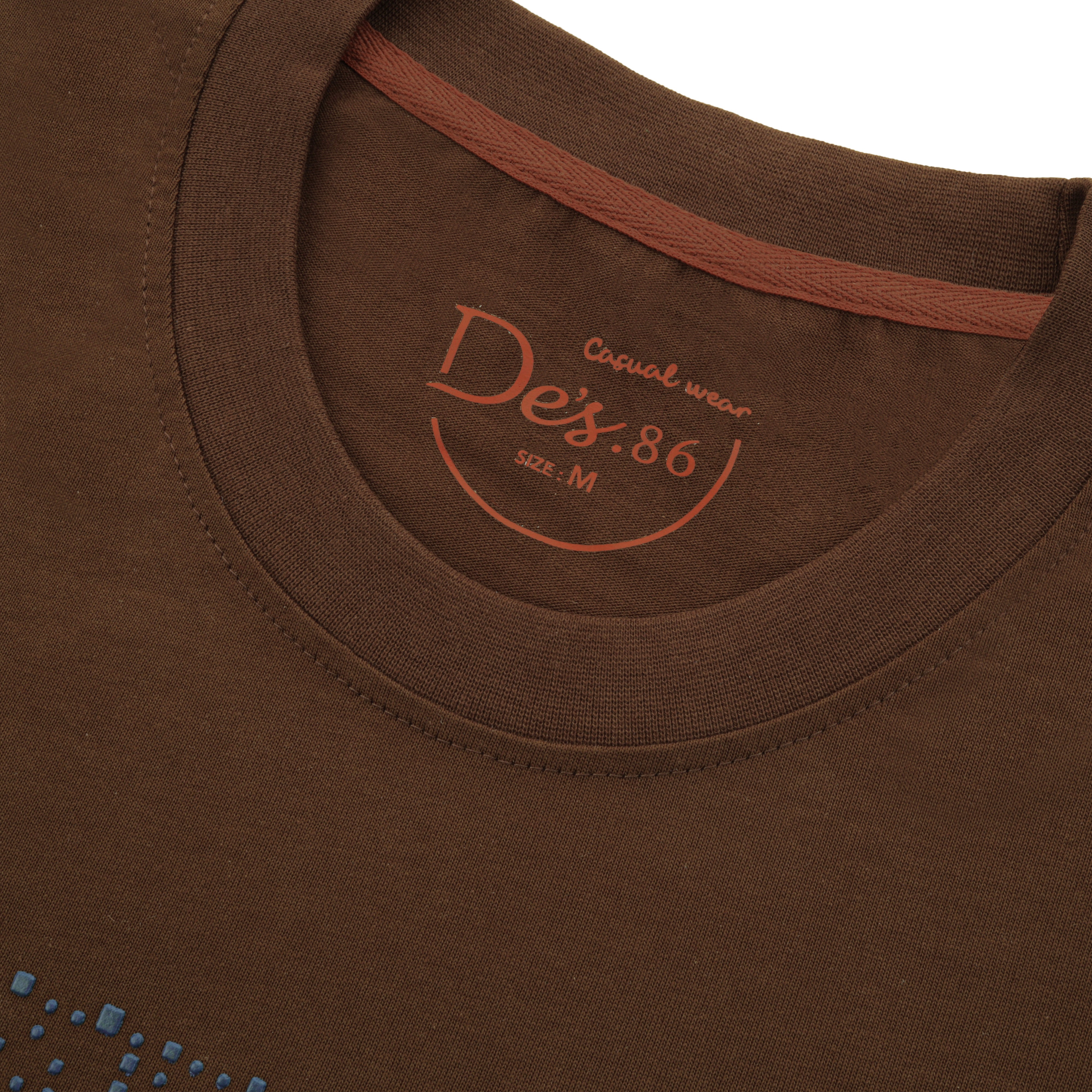 Slim Sienna Cotton Round T Shirt