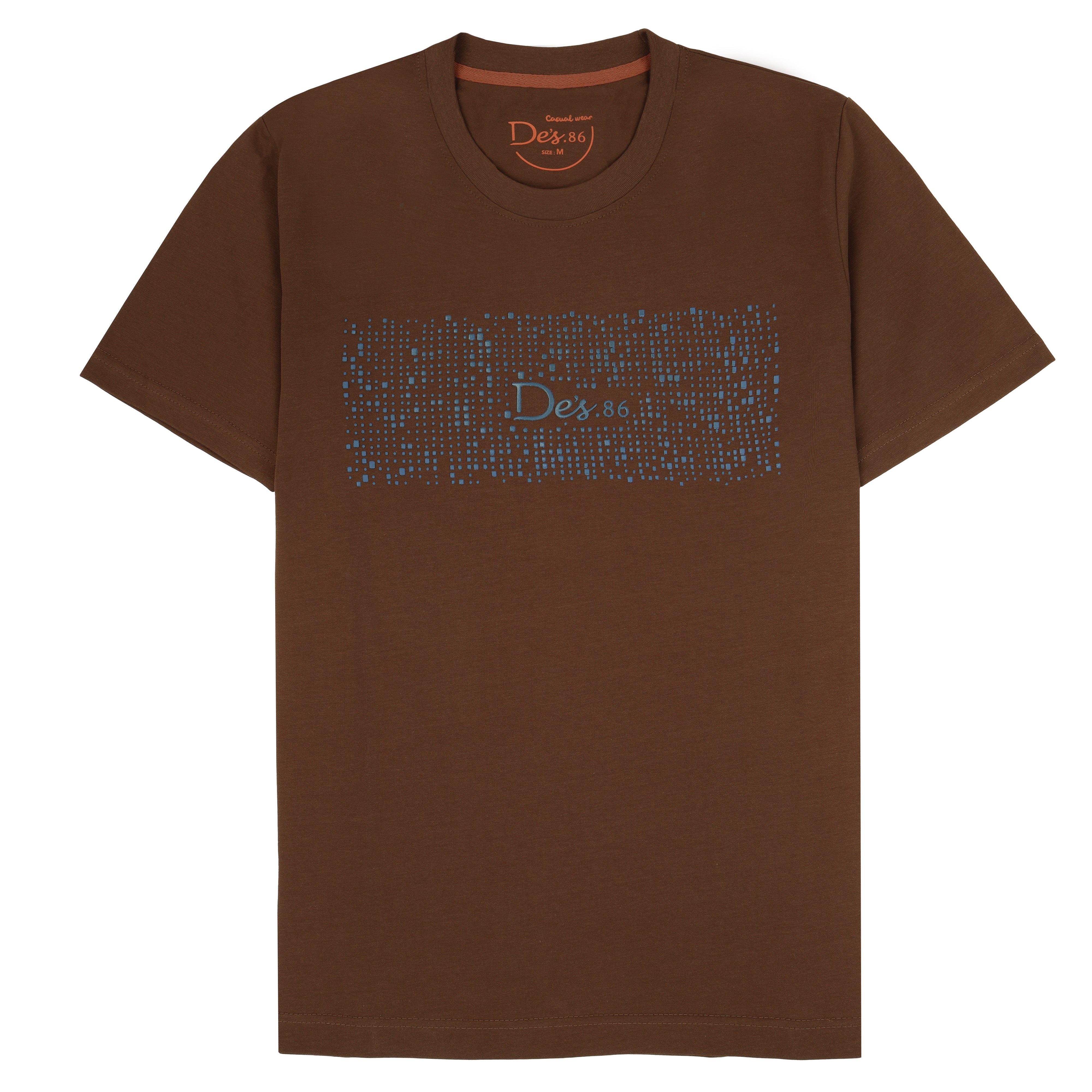 Slim Sienna Cotton Round T Shirt