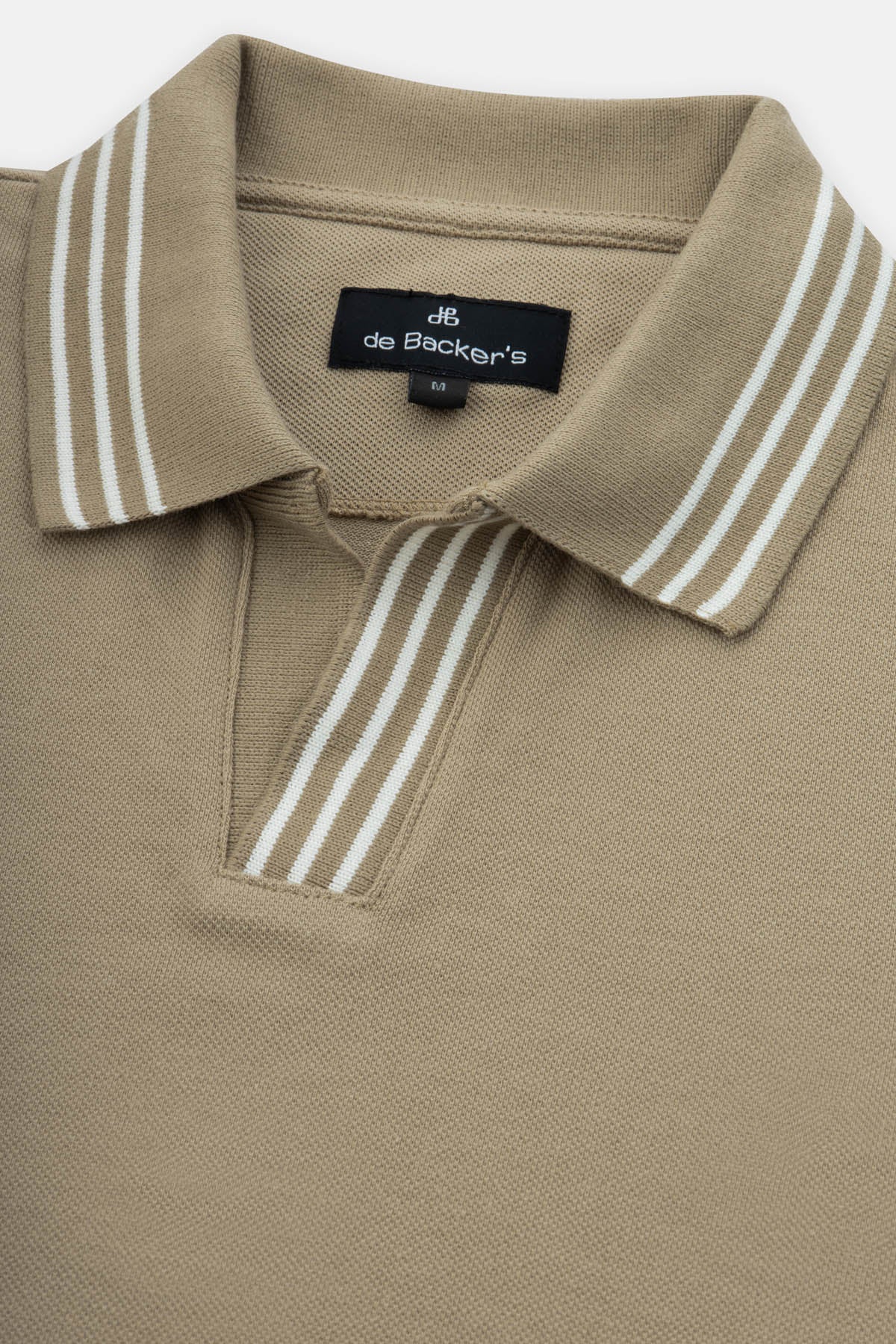 Pique Solid Beige Polo