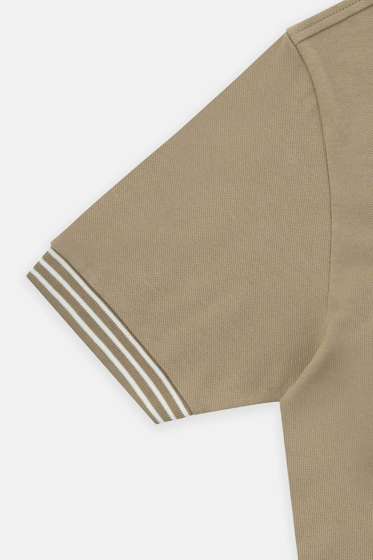 Pique Solid Beige Polo