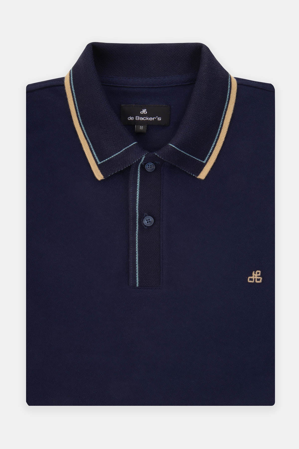 Pique Solid Space Cadet Navy Polo