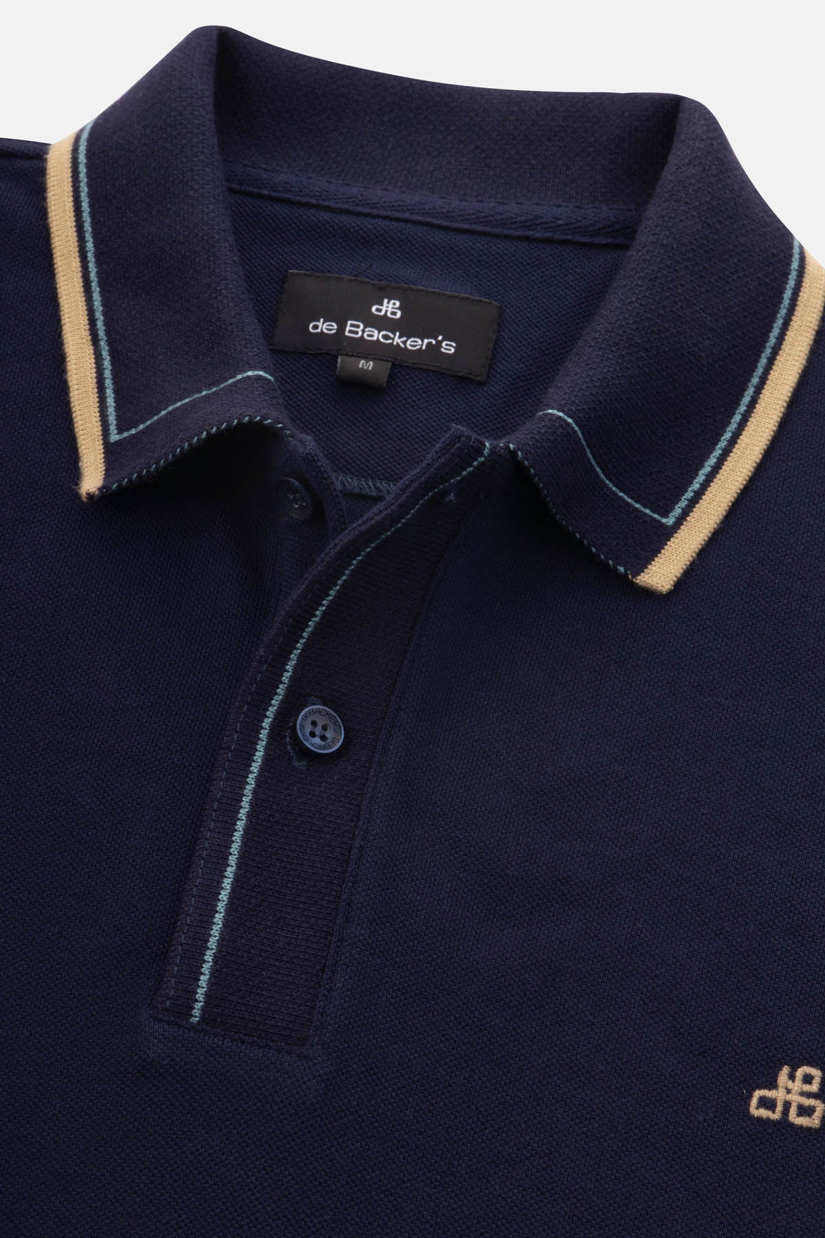 Pique Solid Space Cadet Navy Polo