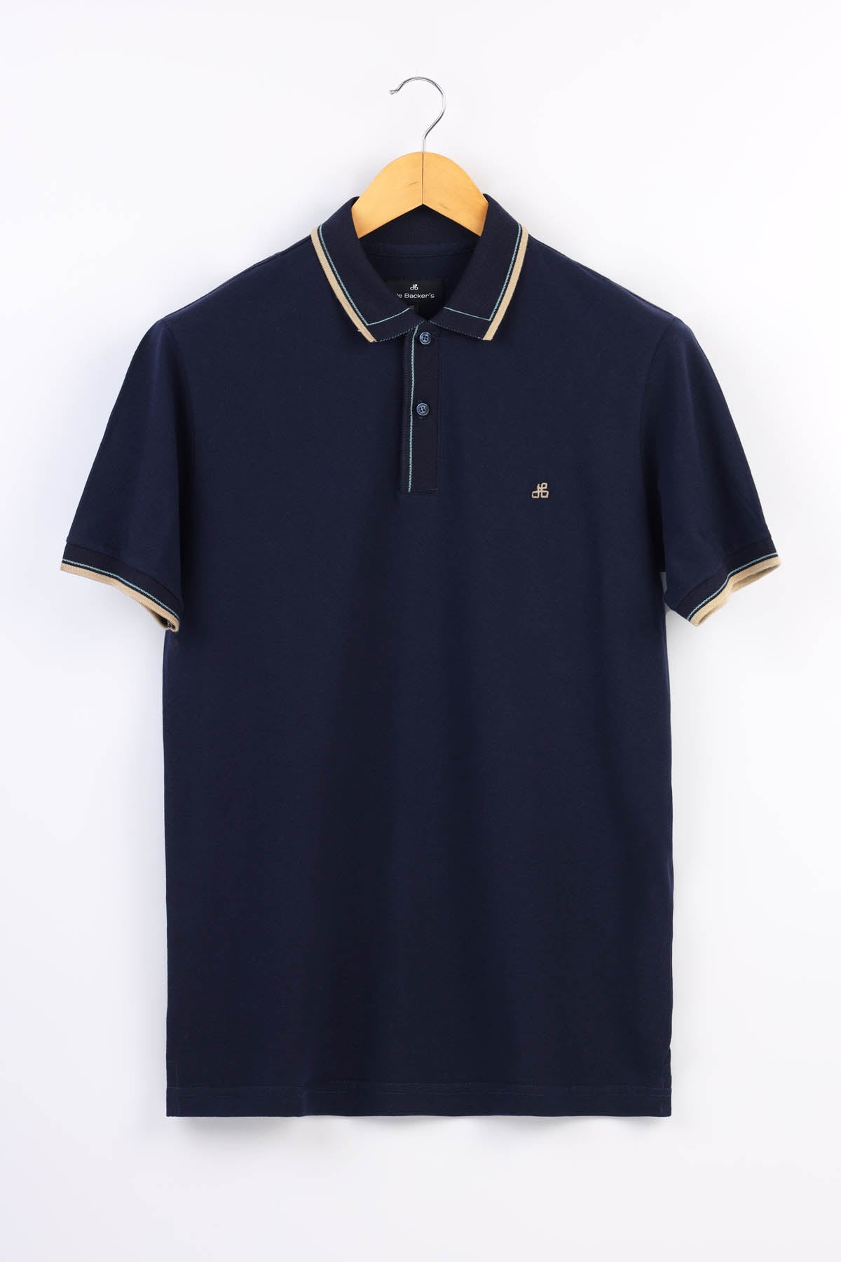 Pique Solid Space Cadet Navy Polo