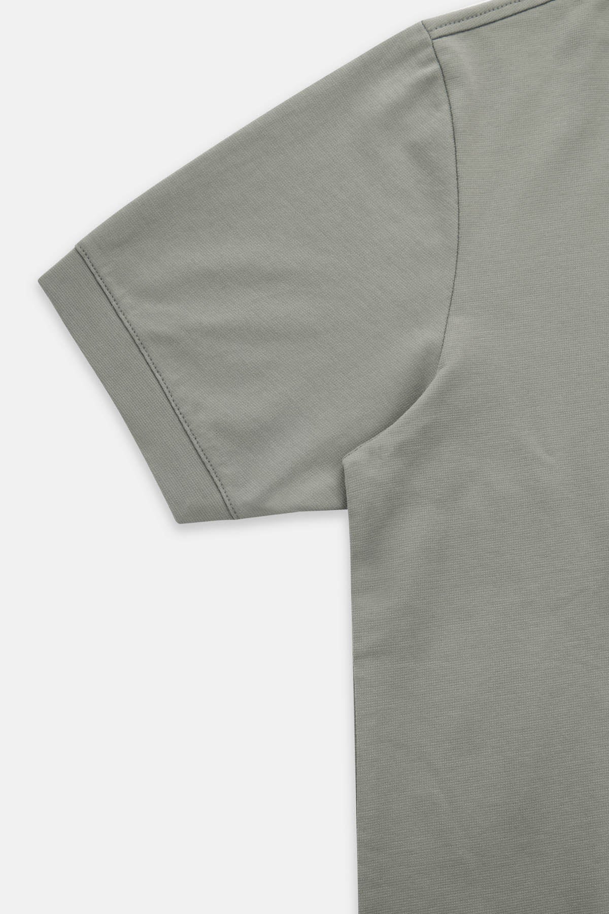 Pique Gray Solid  Polo