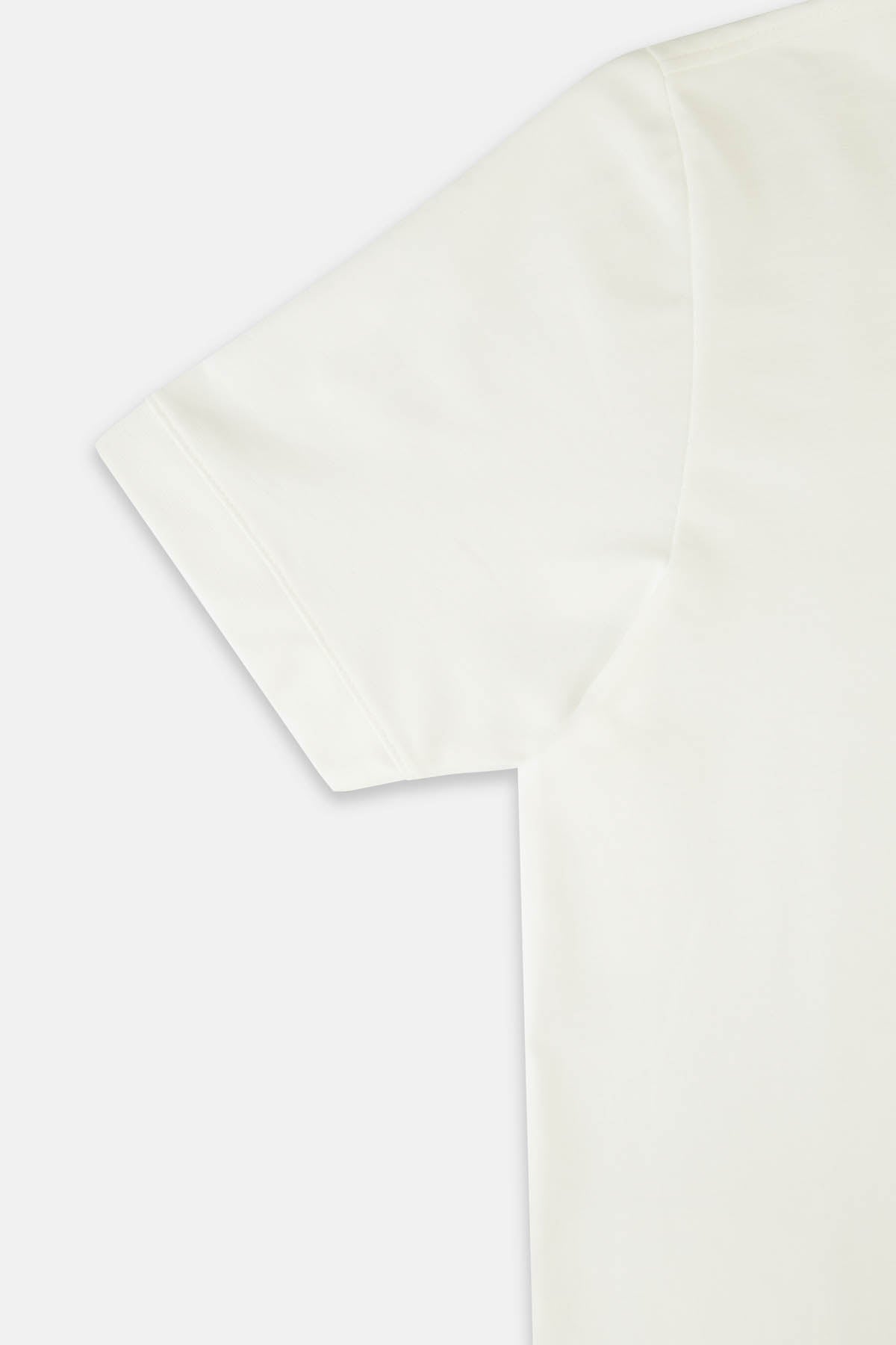 Solid Pique White Polo