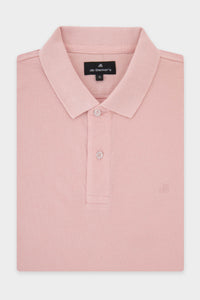 Solid Pique Tea Rose Polo - 1