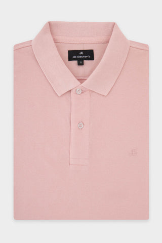 Solid Pique Tea Rose Polo