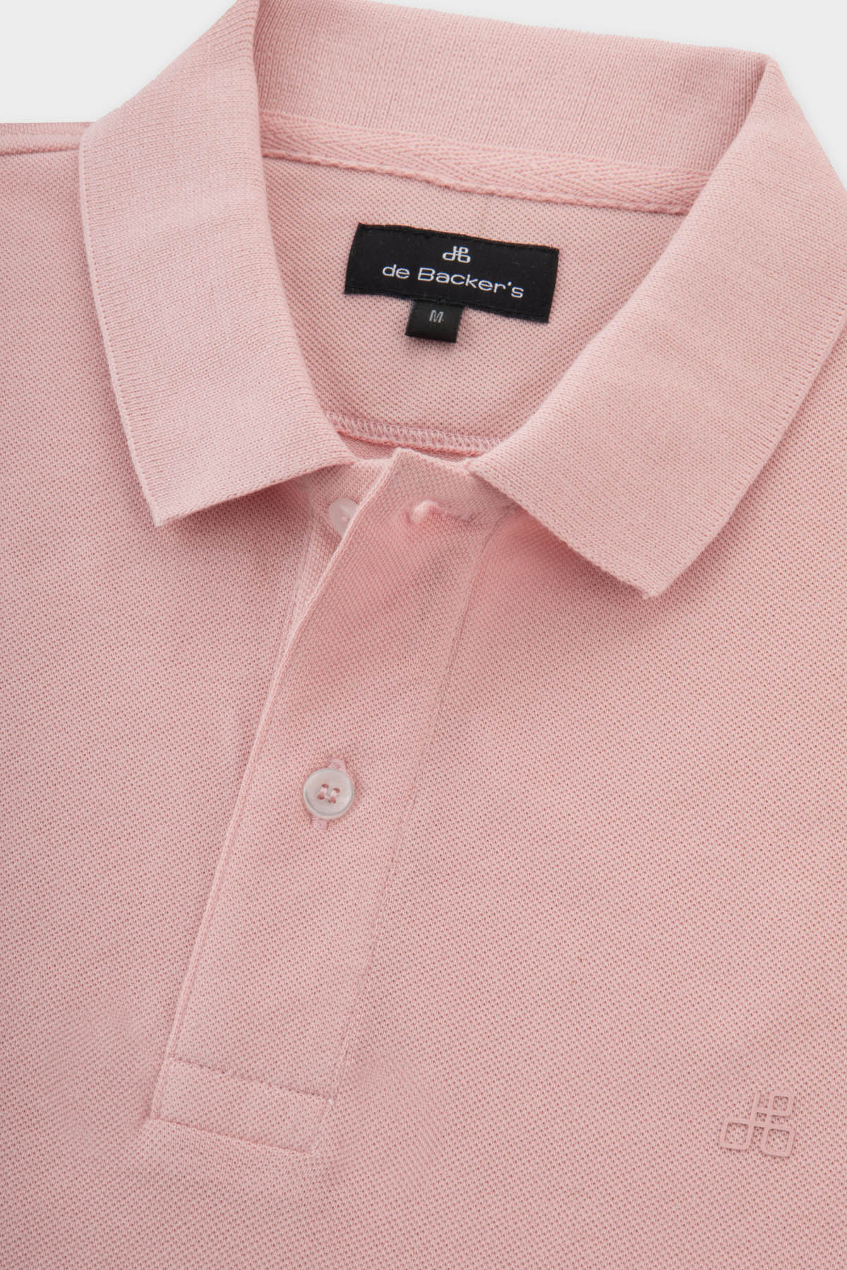 Solid Pique Tea Rose Polo - 2