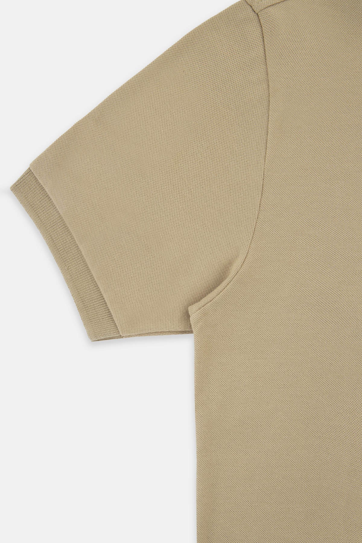 Solid Pique Khaki Polo