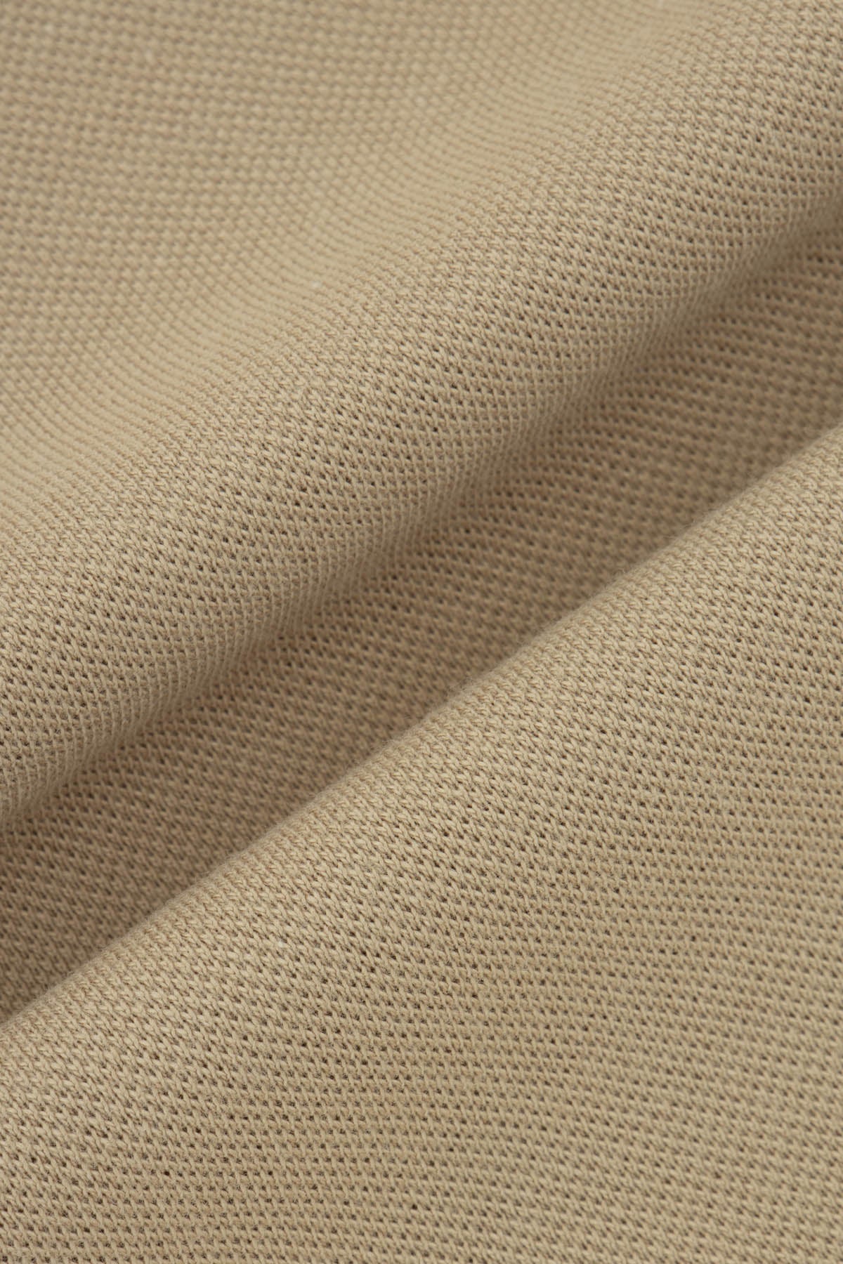 Solid Pique Khaki Polo