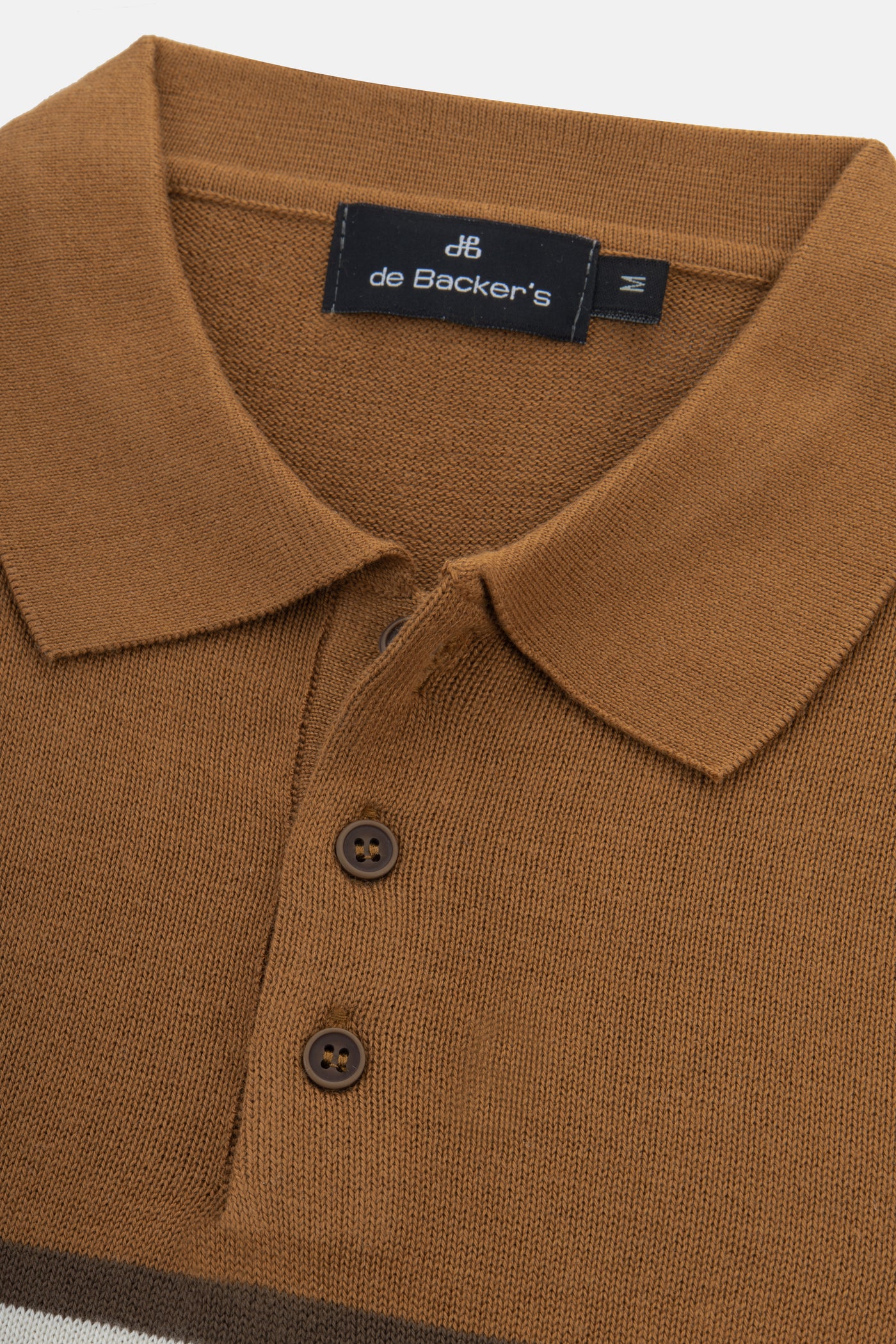 Trio-Colored Knitted Hazel Polo