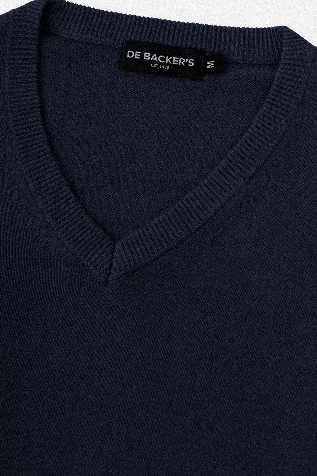 V-Neck Navy Pullover