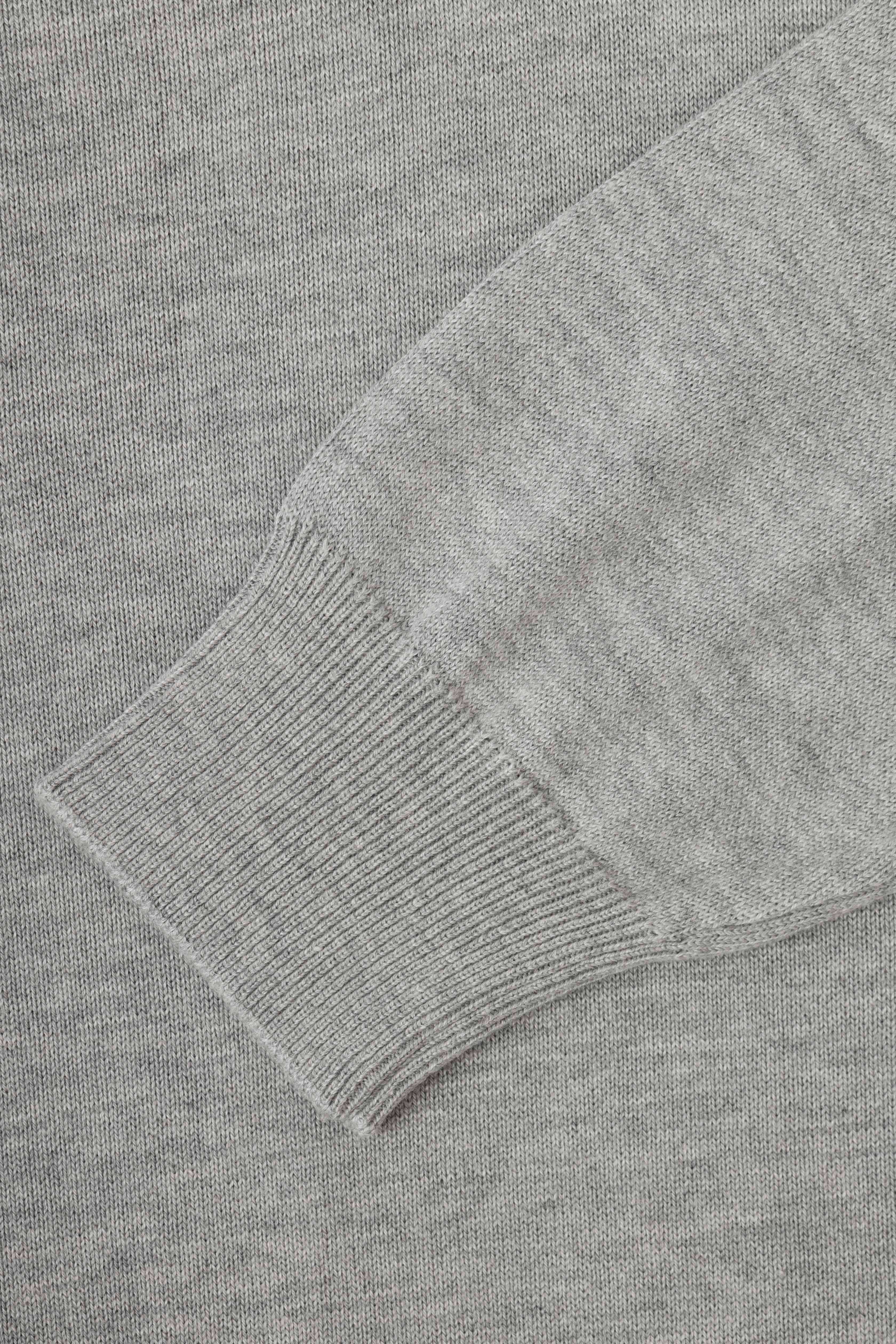 V-Neck Gray Pullover