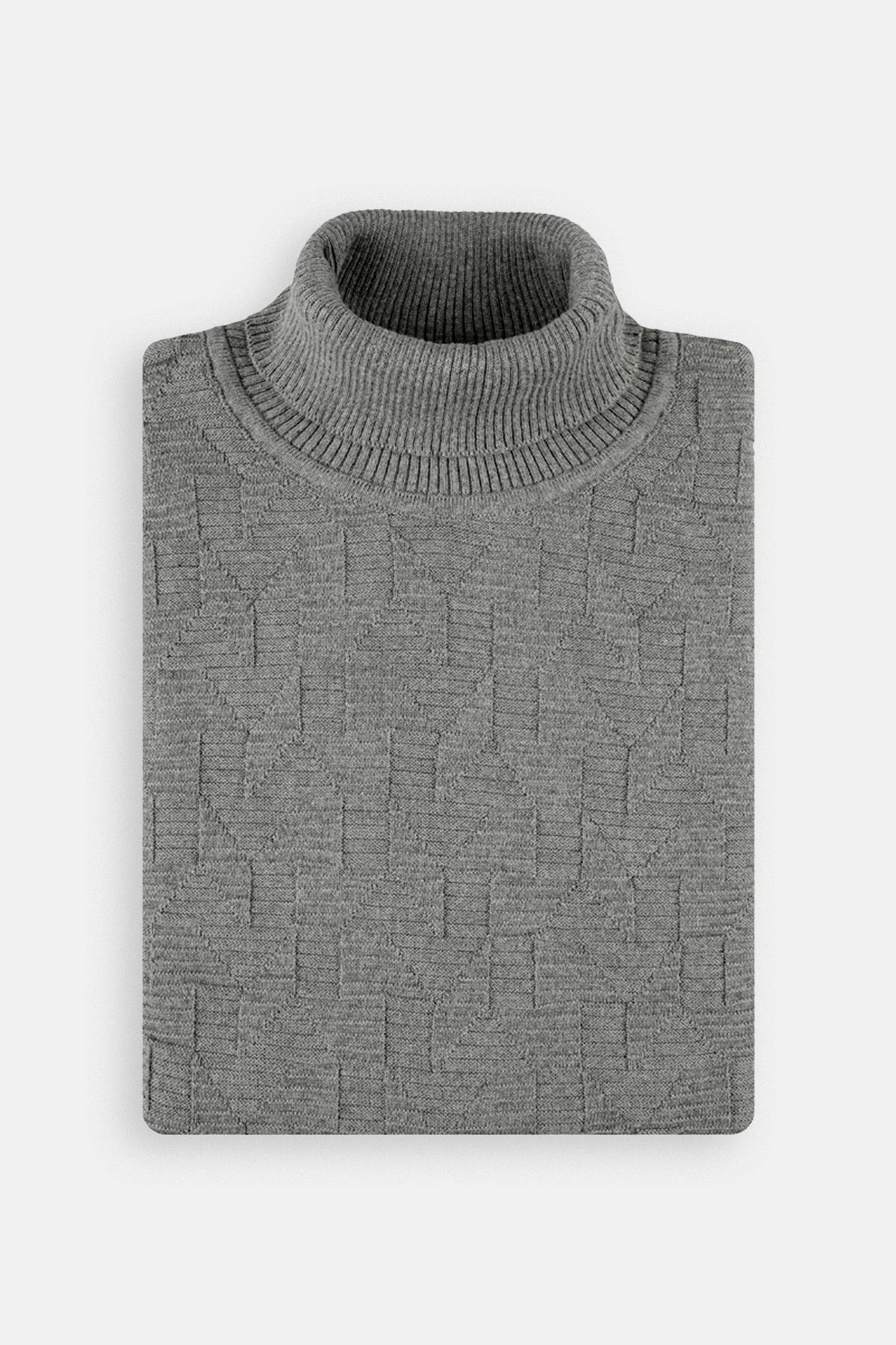 High-neck Pullover