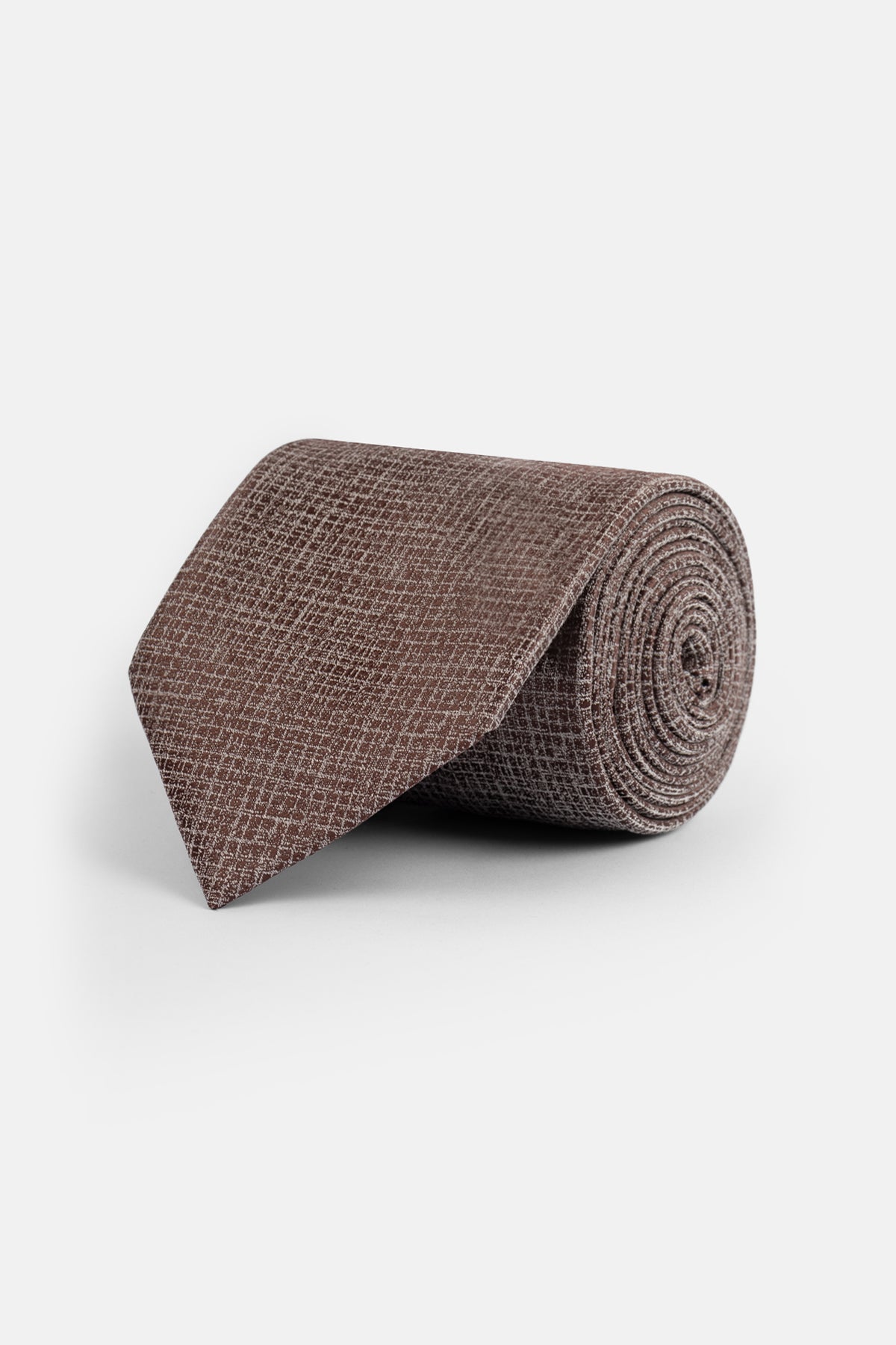 Jacquard  Light Brown Tie Necktie