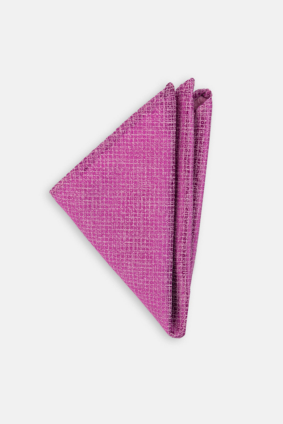 Jacquard  Purple Tie Necktie with Handkerchief