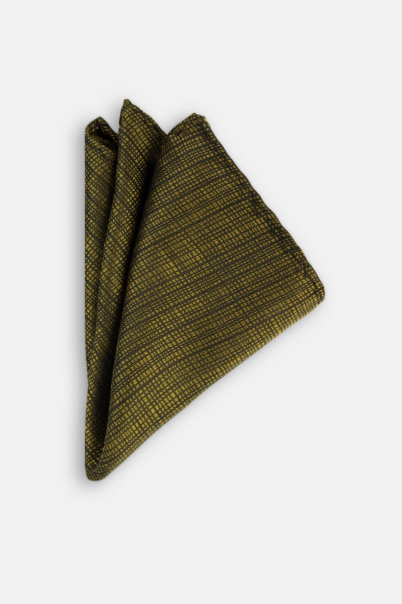 Jacquard Gold Tie Necktie with Handkerchief