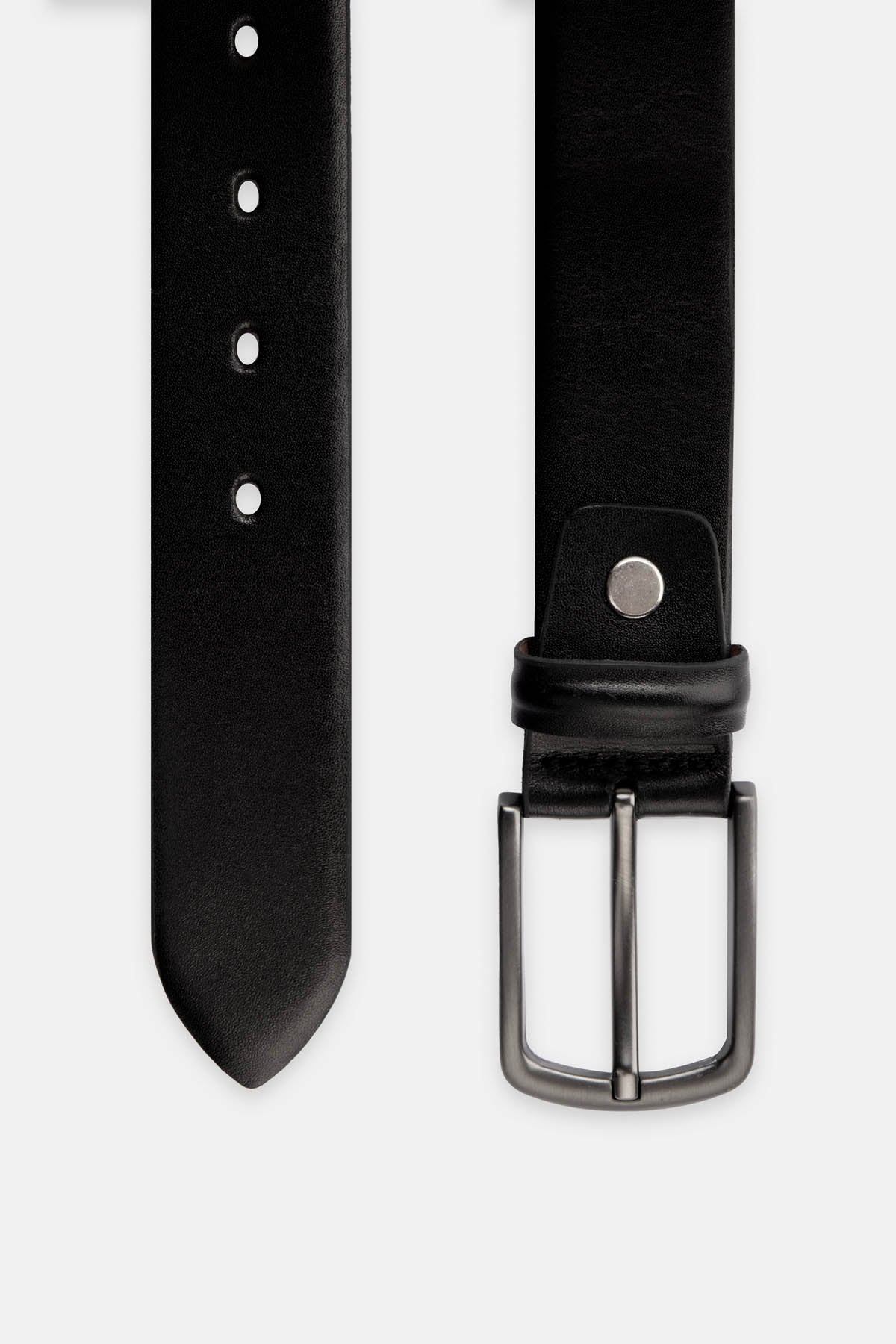 Black Leather Belt