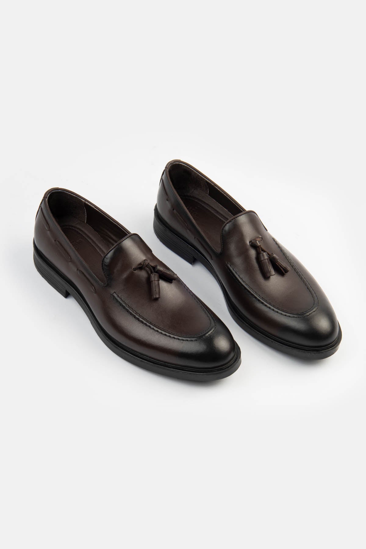 Loafer Dark Brown Leather Shoes