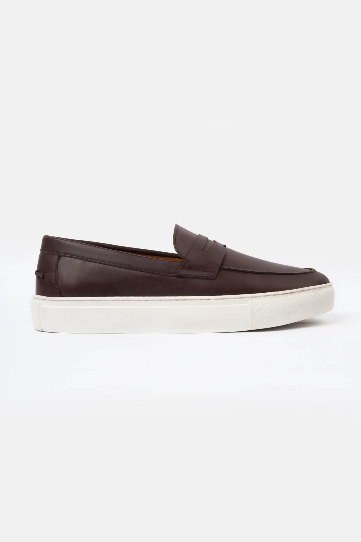 Loafer Burnt Brown Leather Shoes