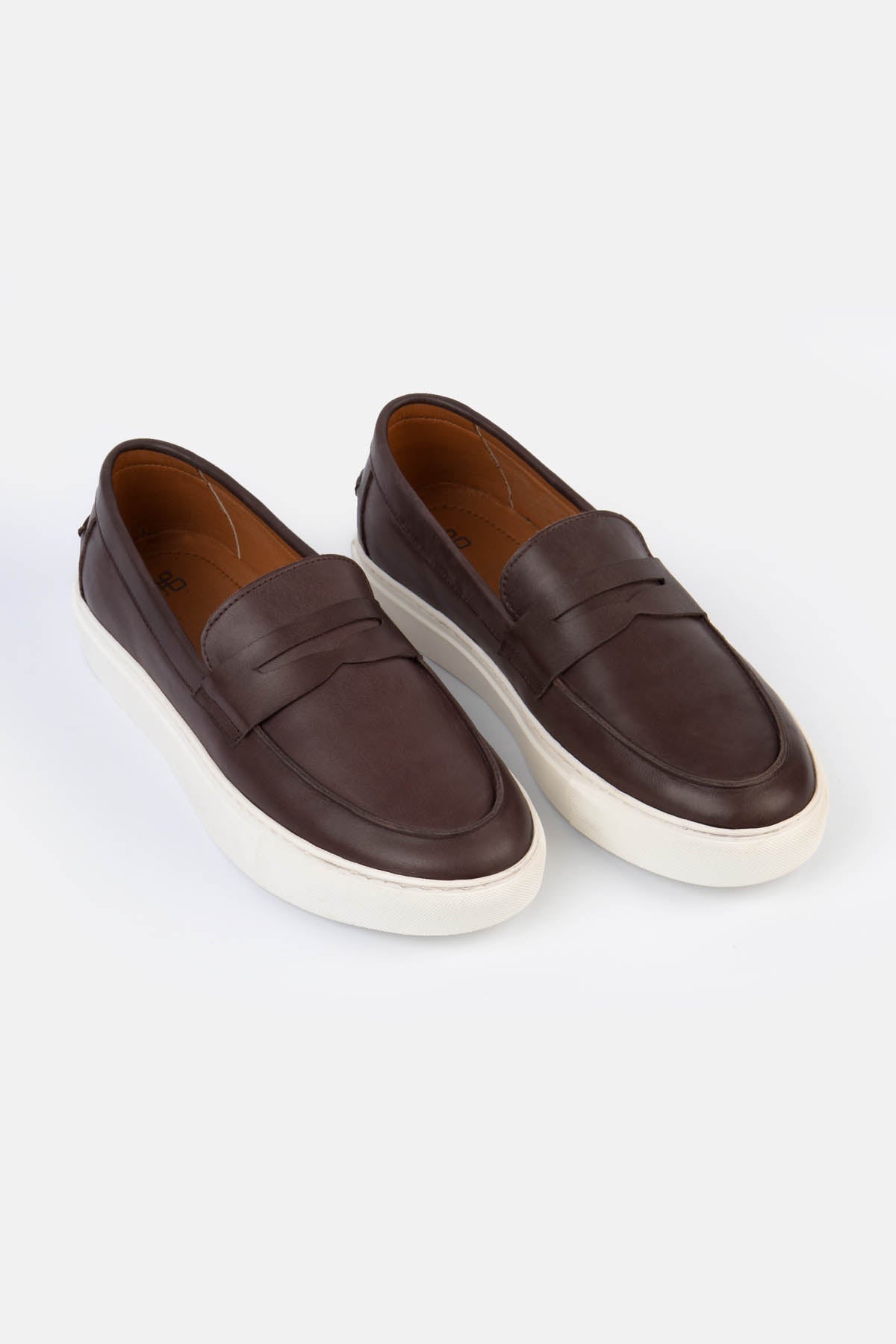 Loafer Burnt Brown Leather Shoes