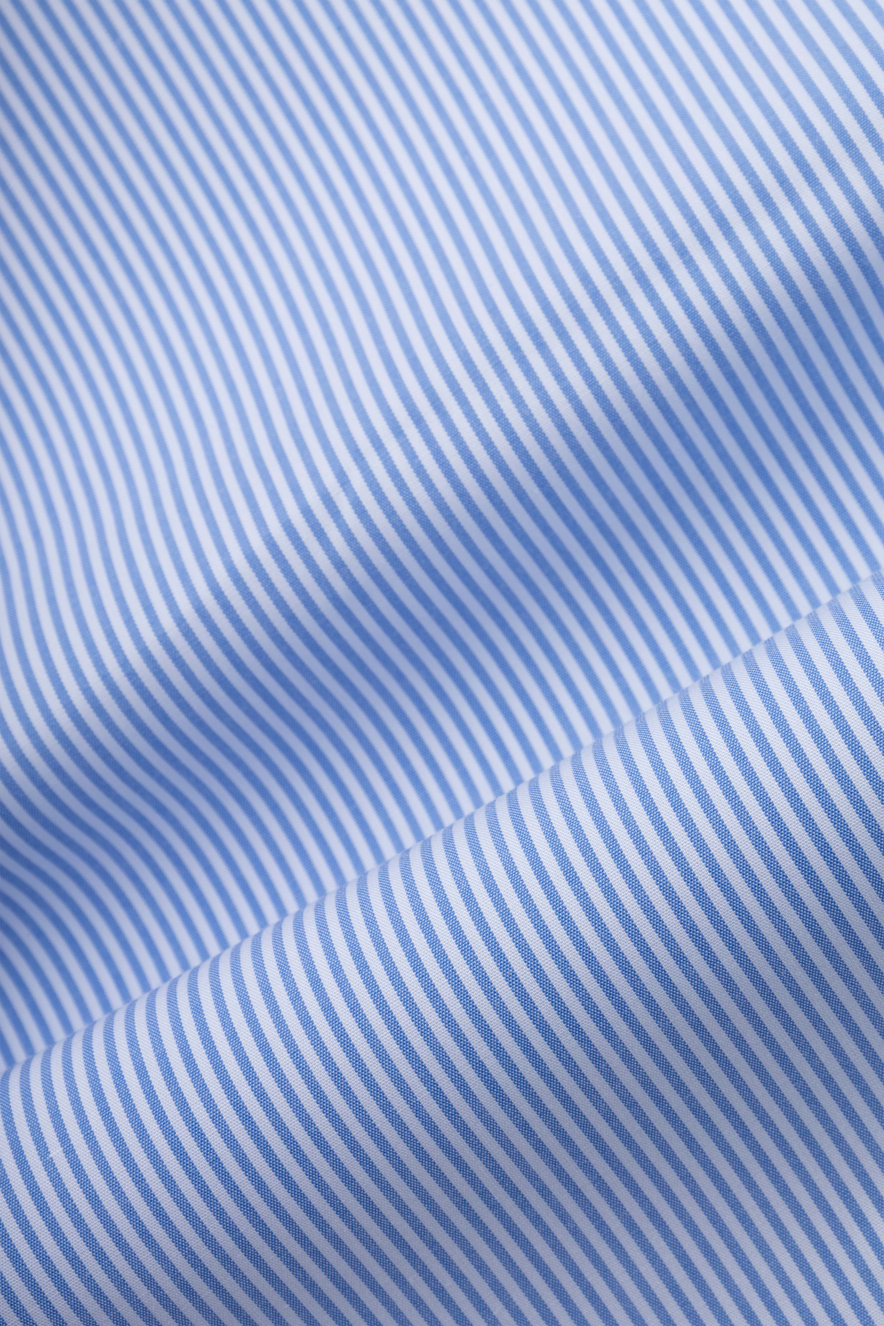 Light Blue Striped Bamboo Classic Shirt