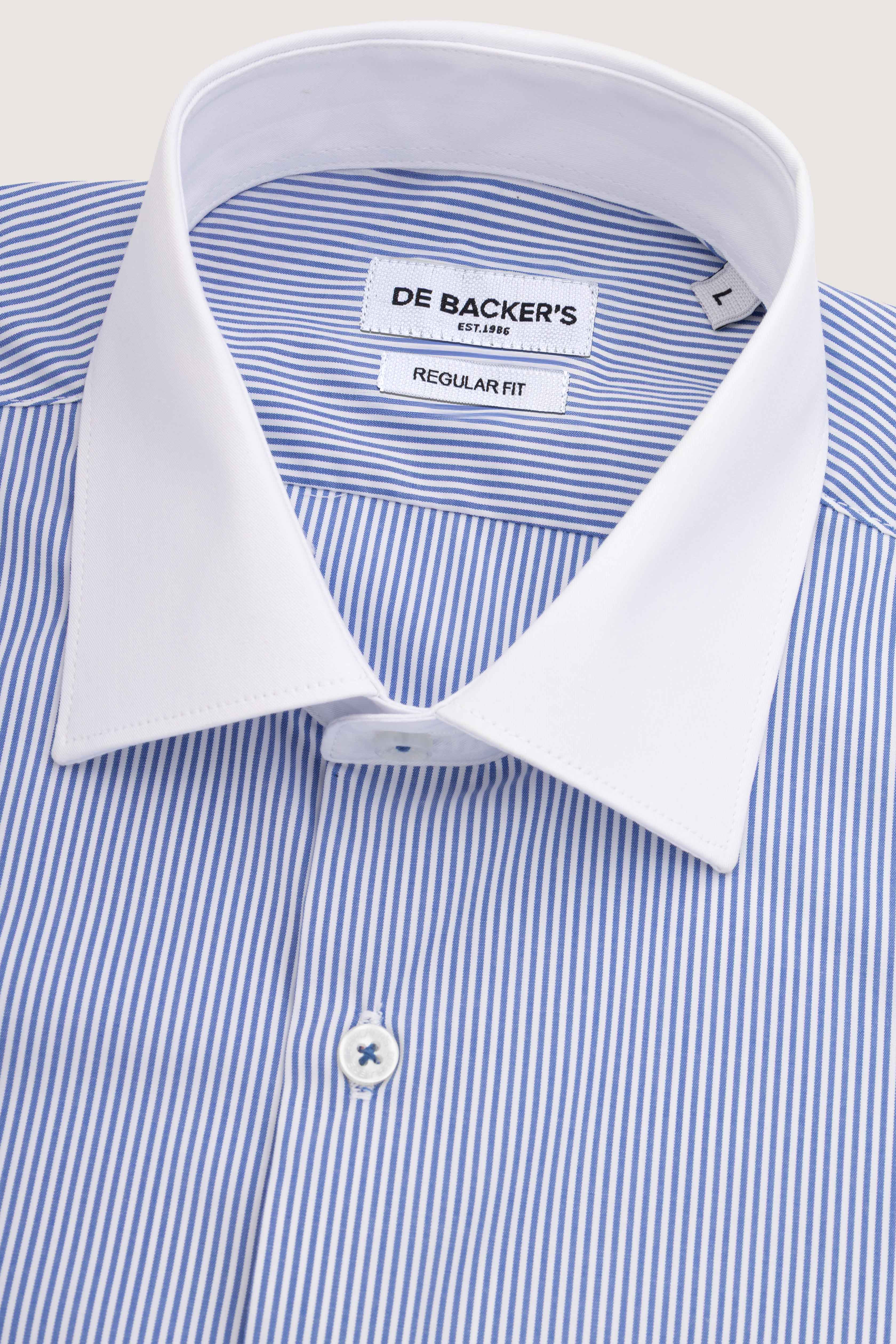 Blue Striped Bamboo Classic Shirt