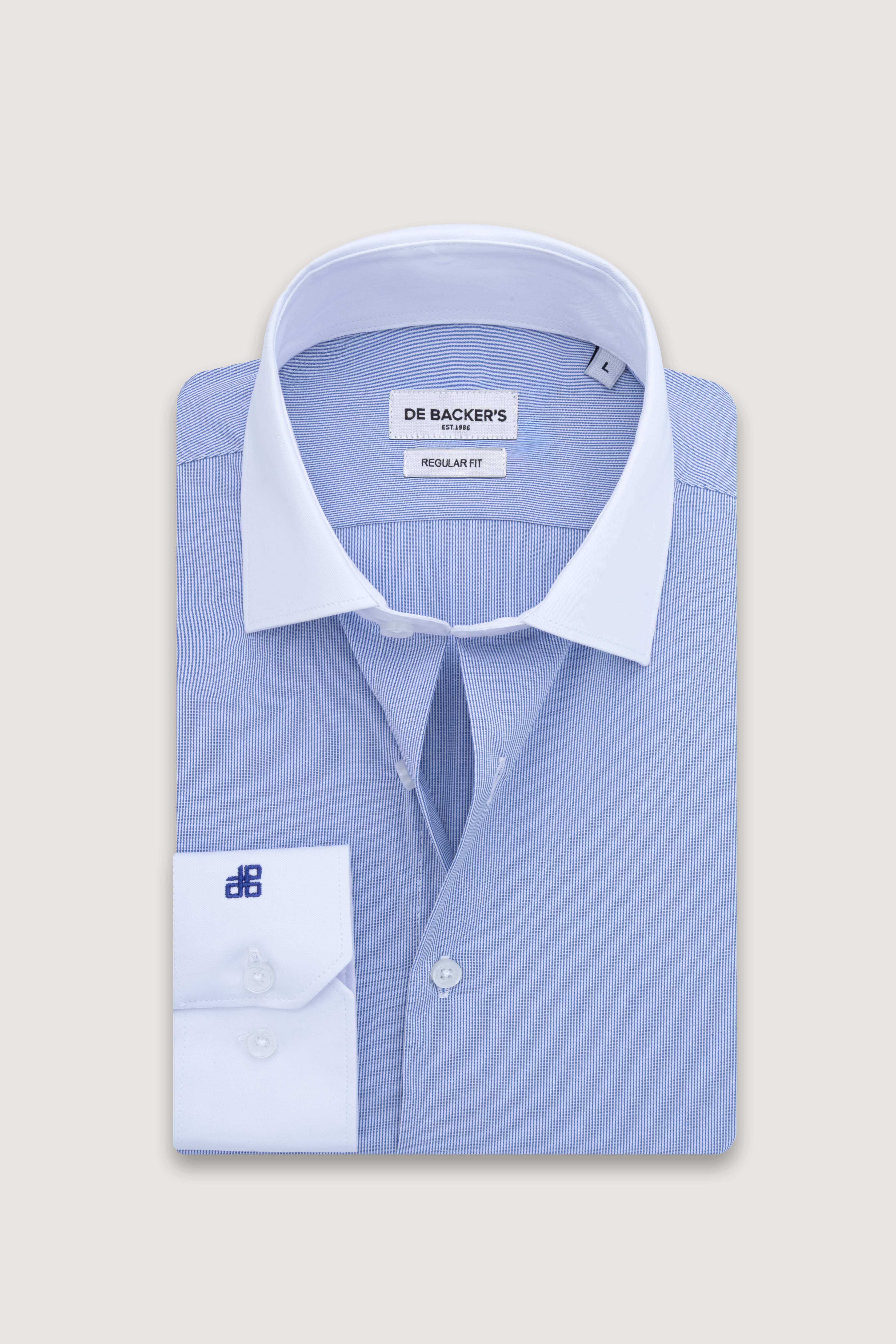 Blue Striped Bamboo Classic Shirt