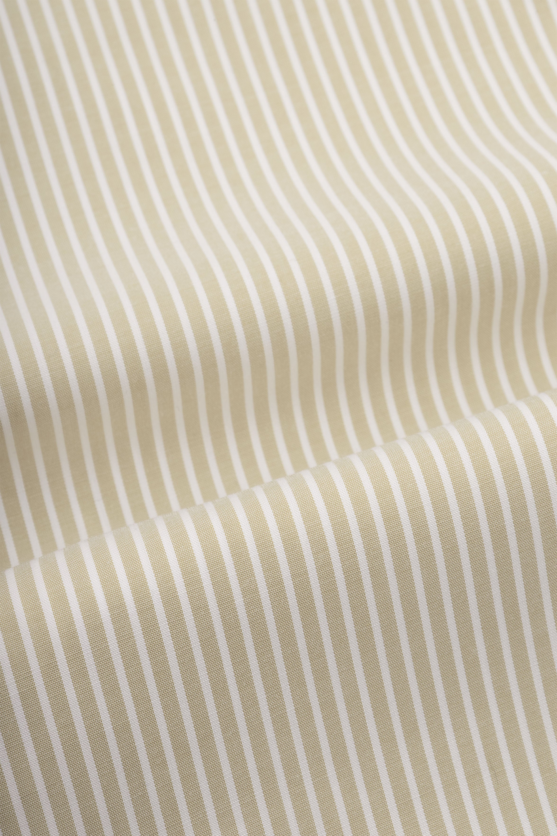 Beige Striped Smart Casual Shirt