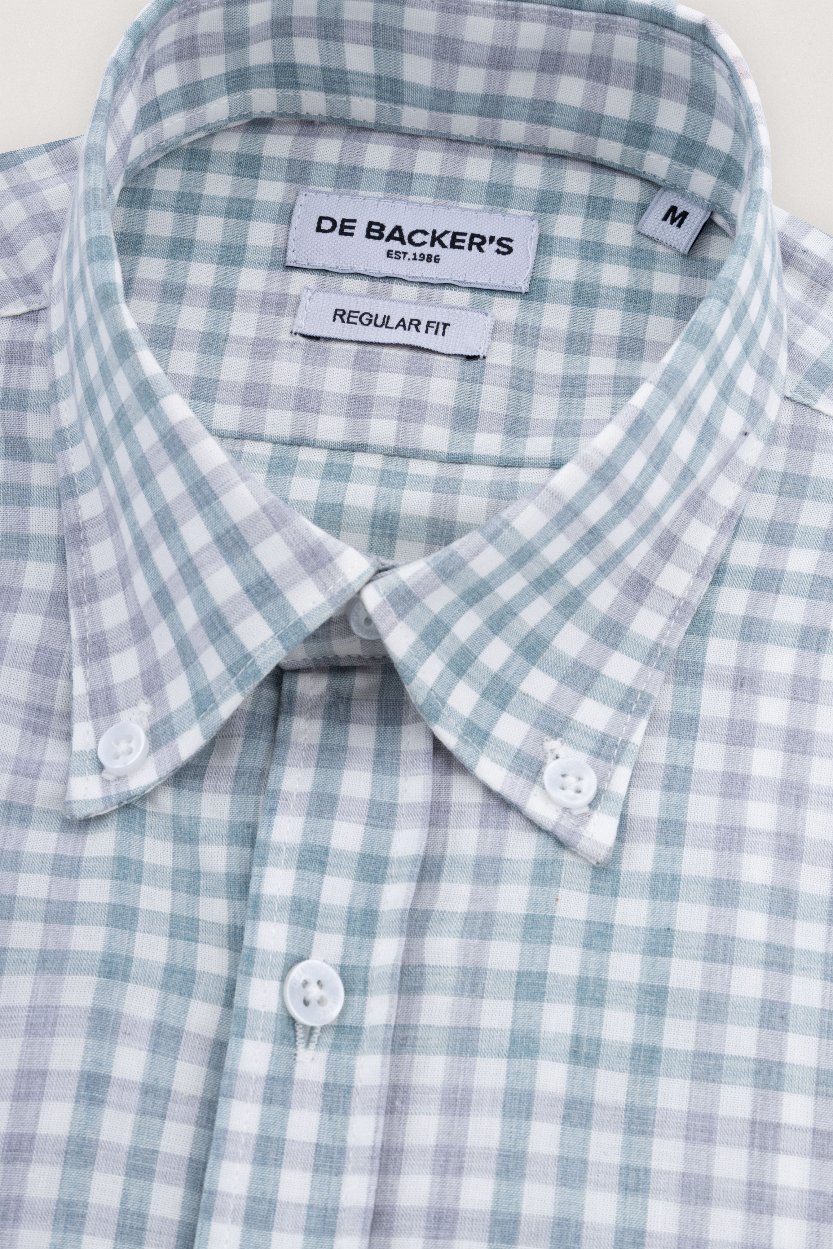 Summer Green Checked Casual Shirt