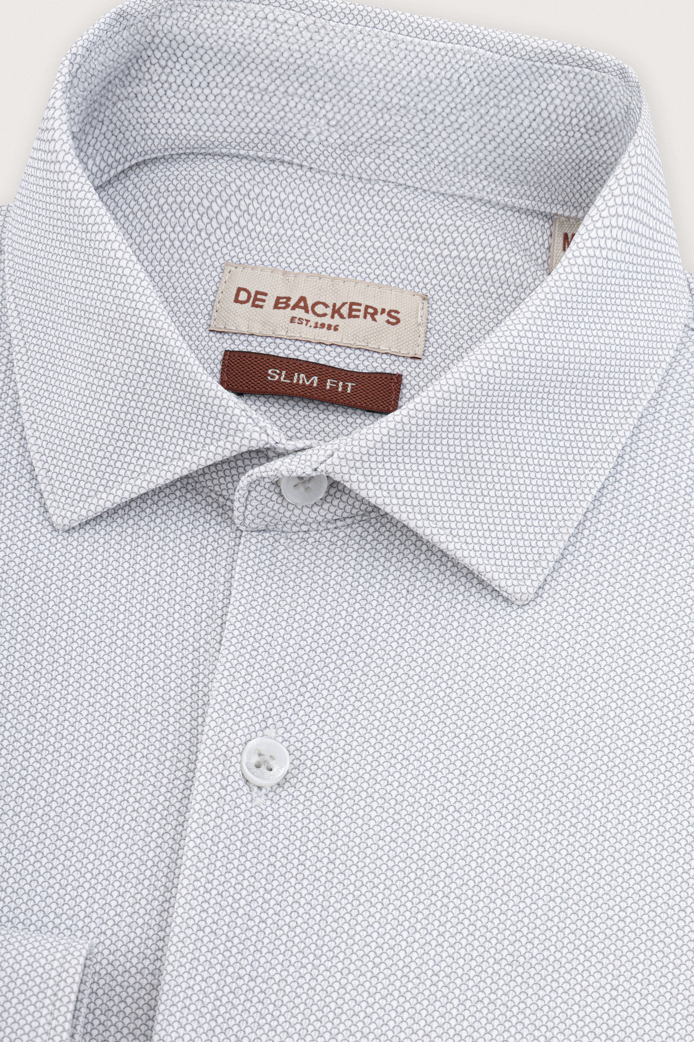 Gray Patterned Casual Shirt