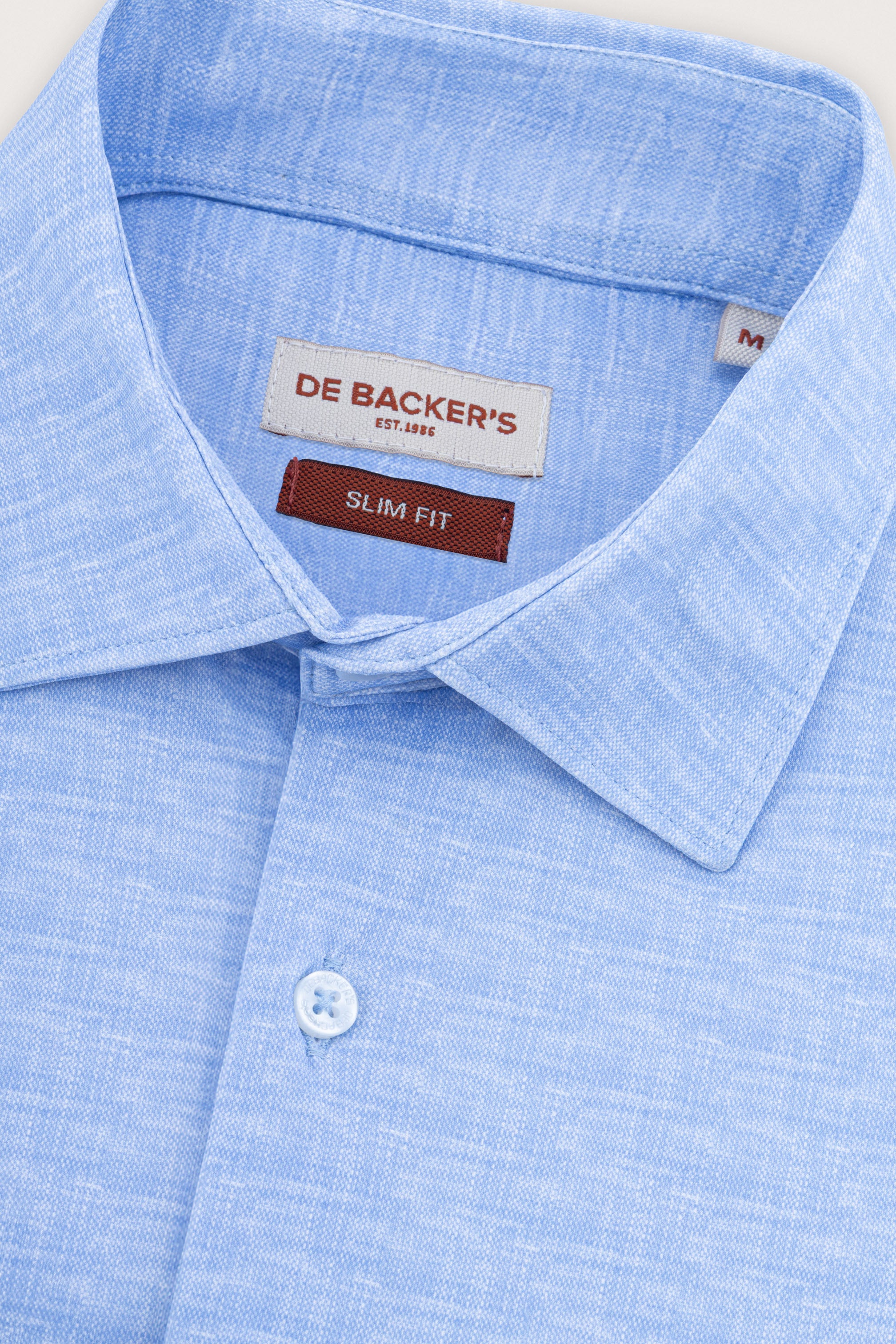 Blue Patterned Casual Shirt