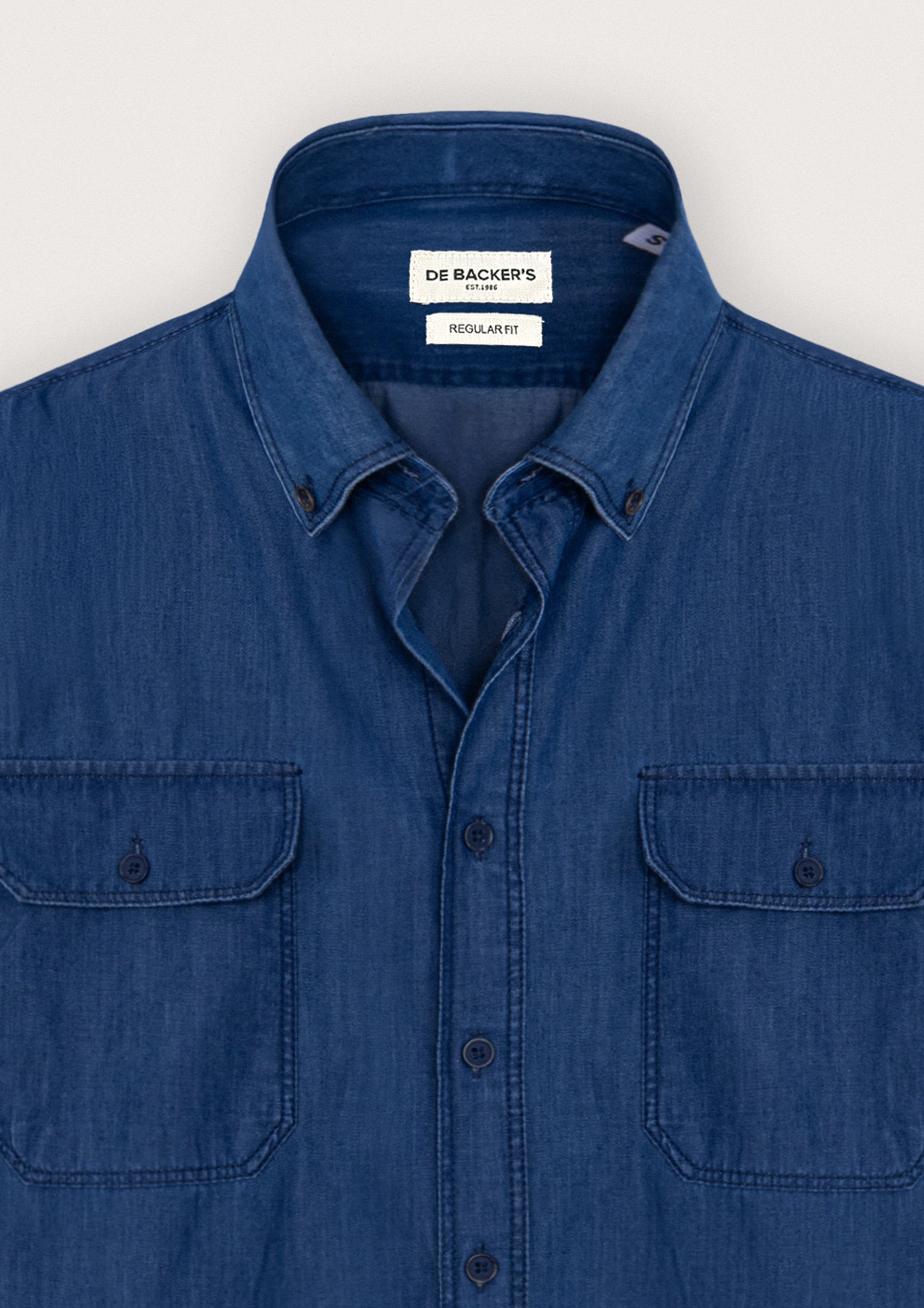 men’s shirt Egypt (chic) - Casual Jeans Shirt - 2