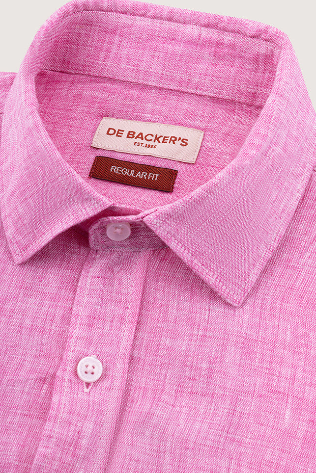 Pink Casual Shirt - De Backers - 2