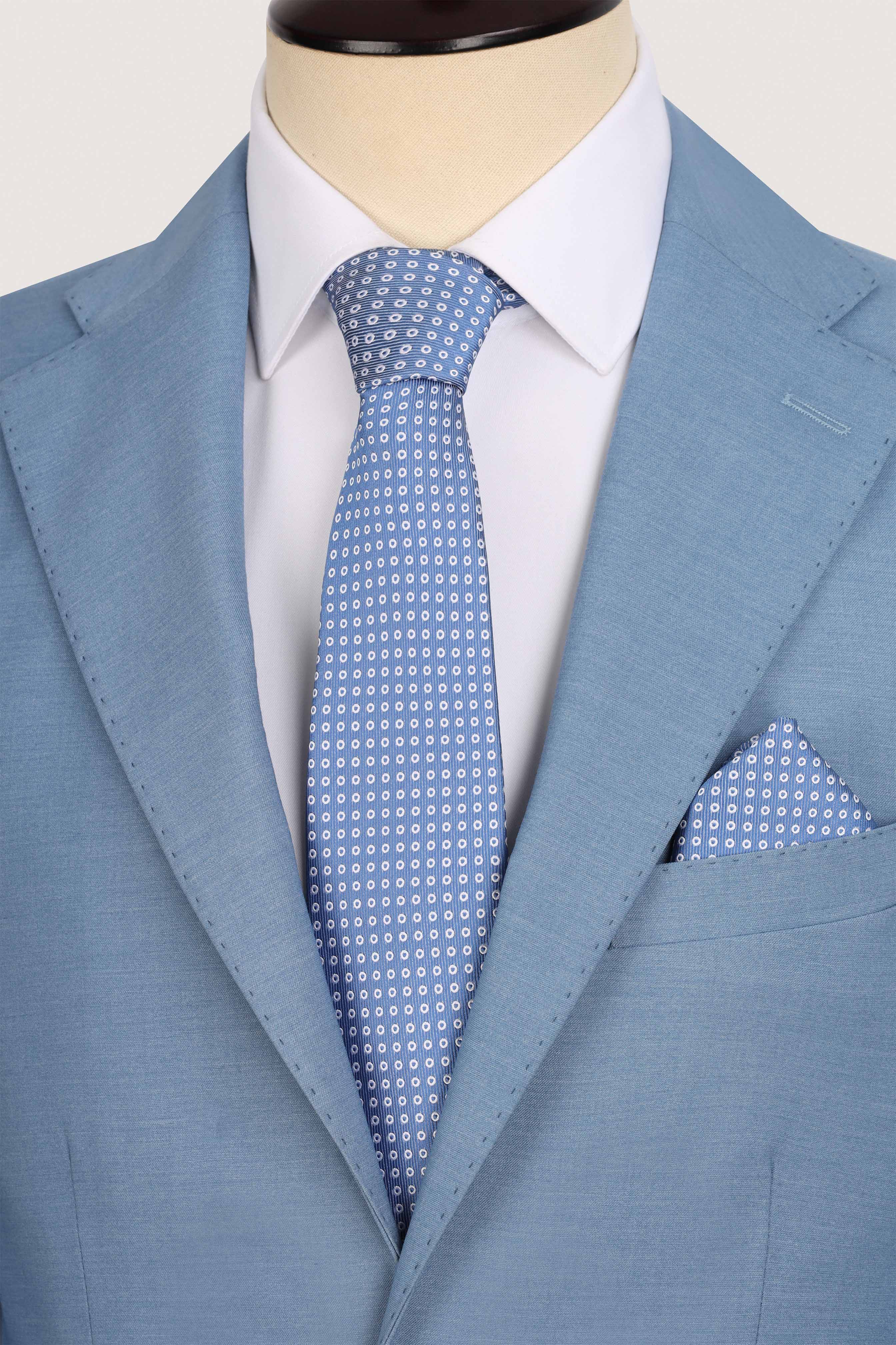 Light Blue Bamboo Classic Suit