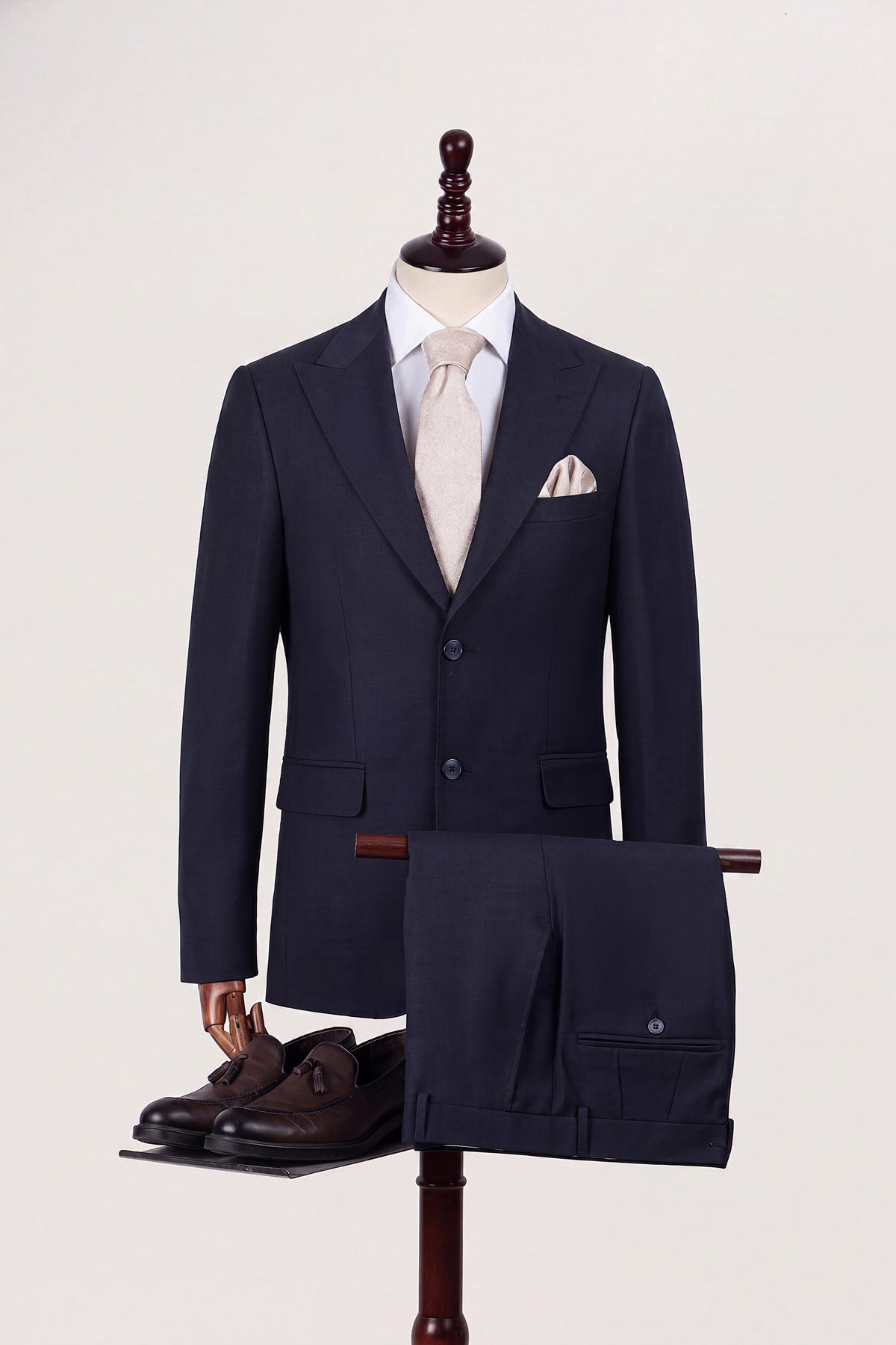 navy-check-classic-suit-dm21s261601 - 1