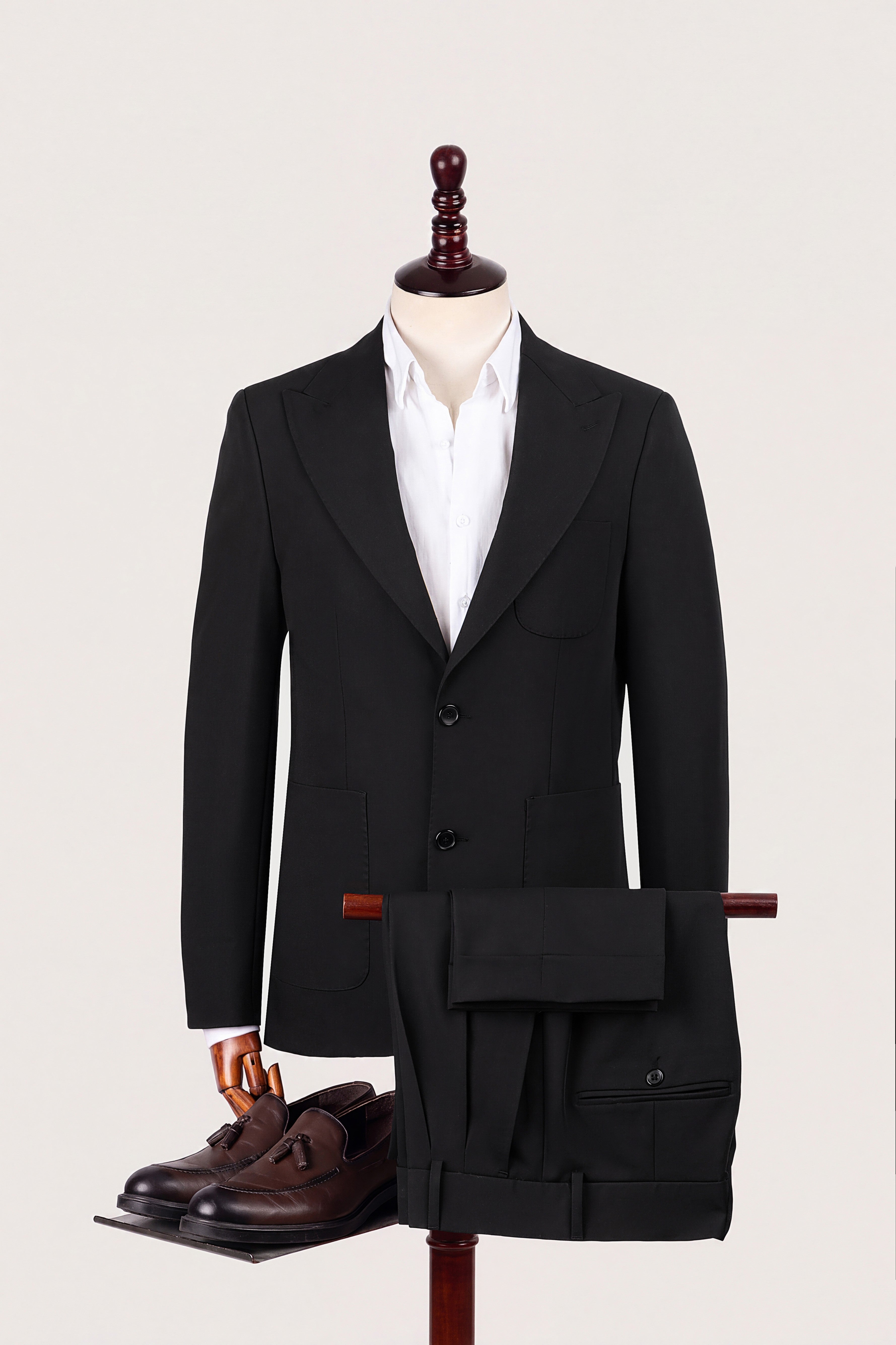 black-casual-suit-dm23s261102 - 1
