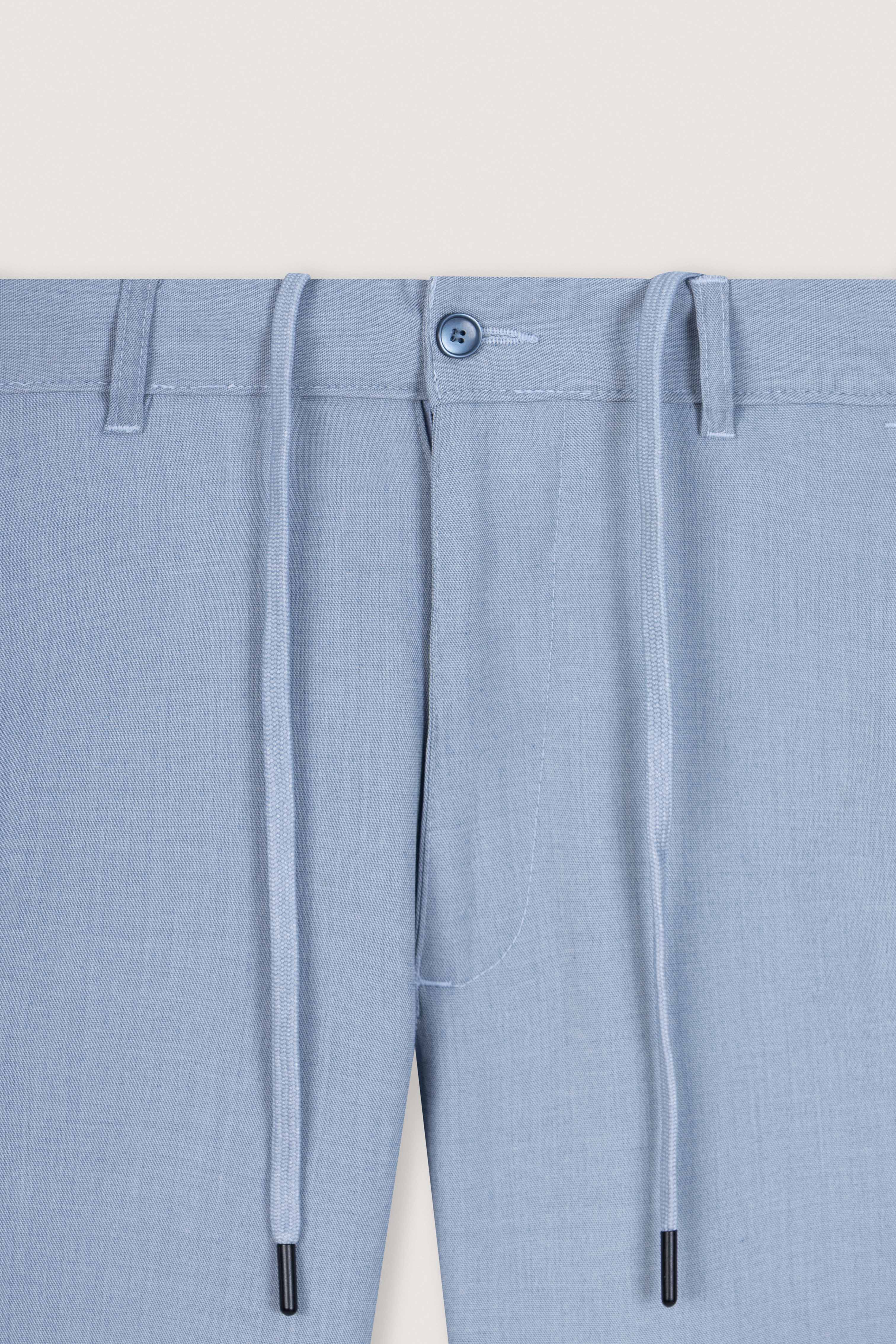 Light Blue Smart Casual Pants