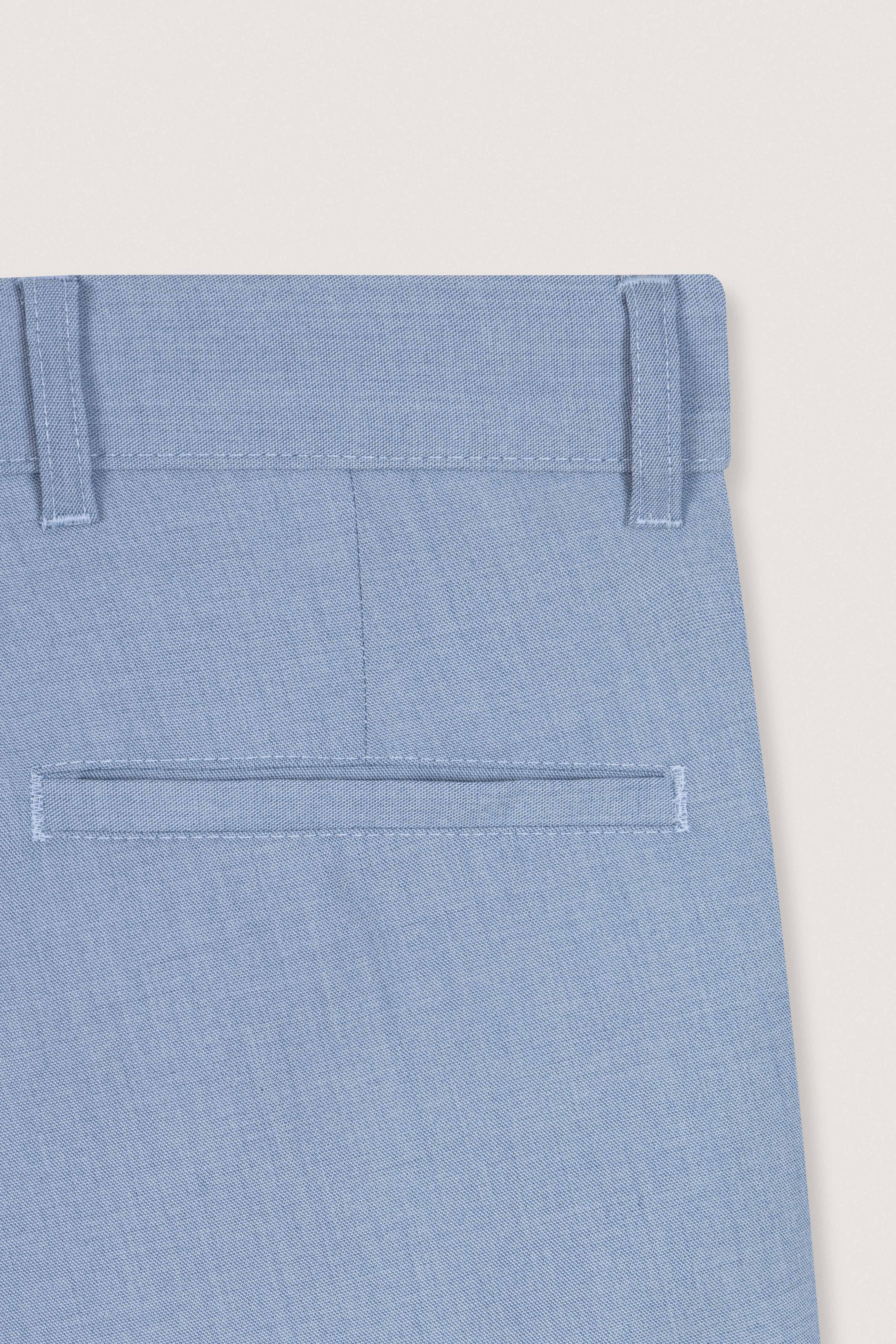Light Blue Smart Casual Pants