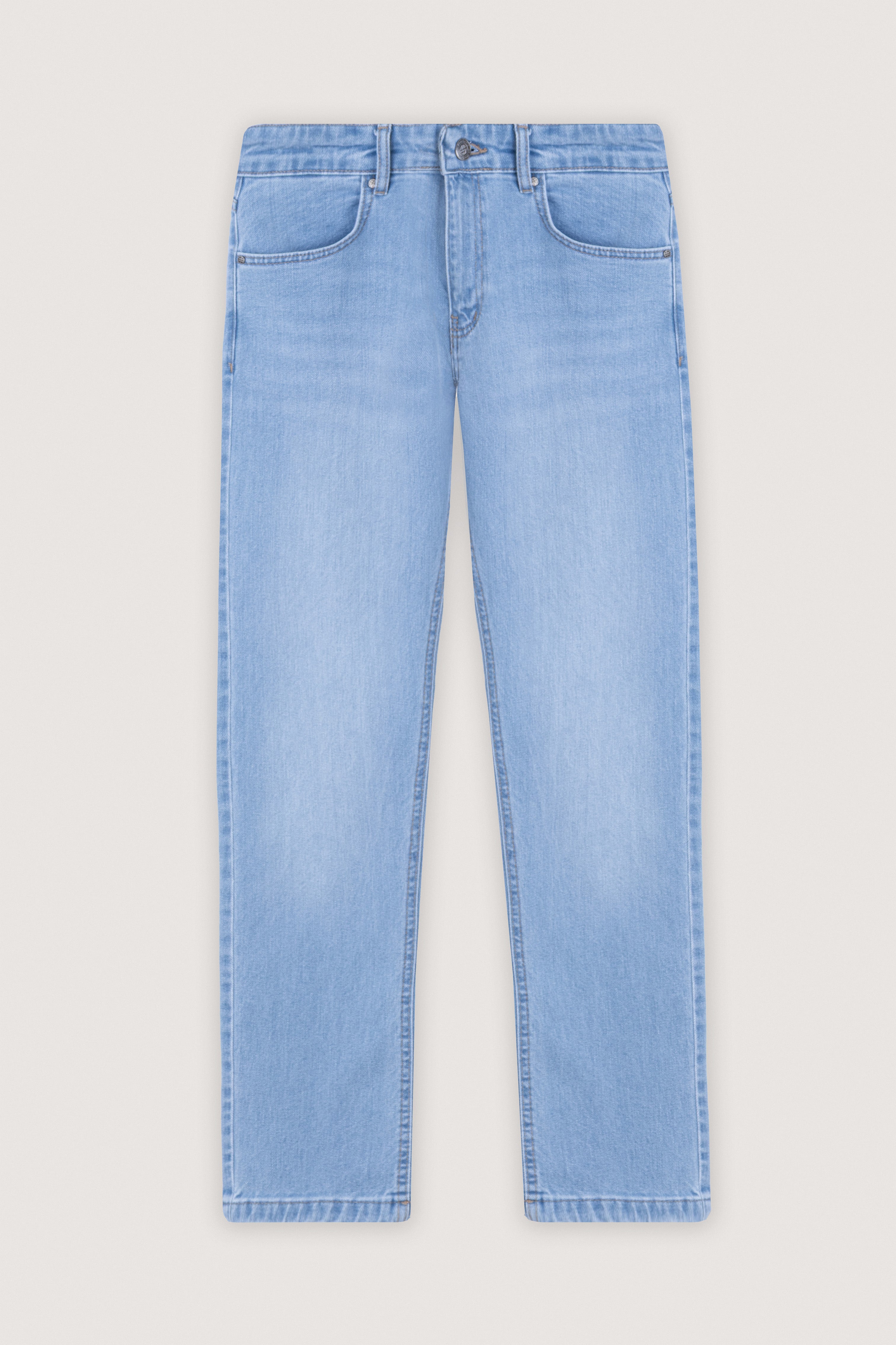Light Blue washed Jeans Pants - De Backers - 1